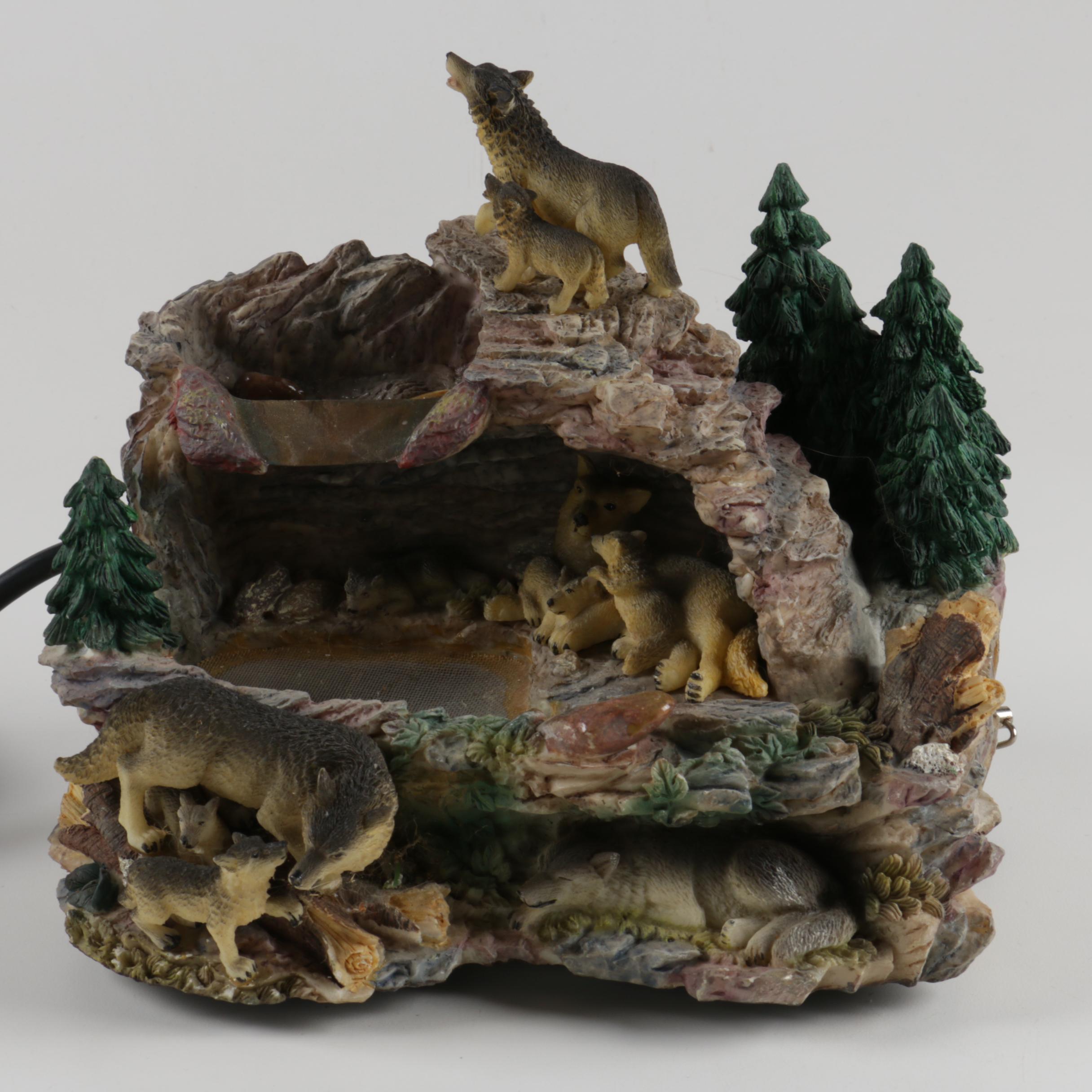 Wolf Den Water Fountain
