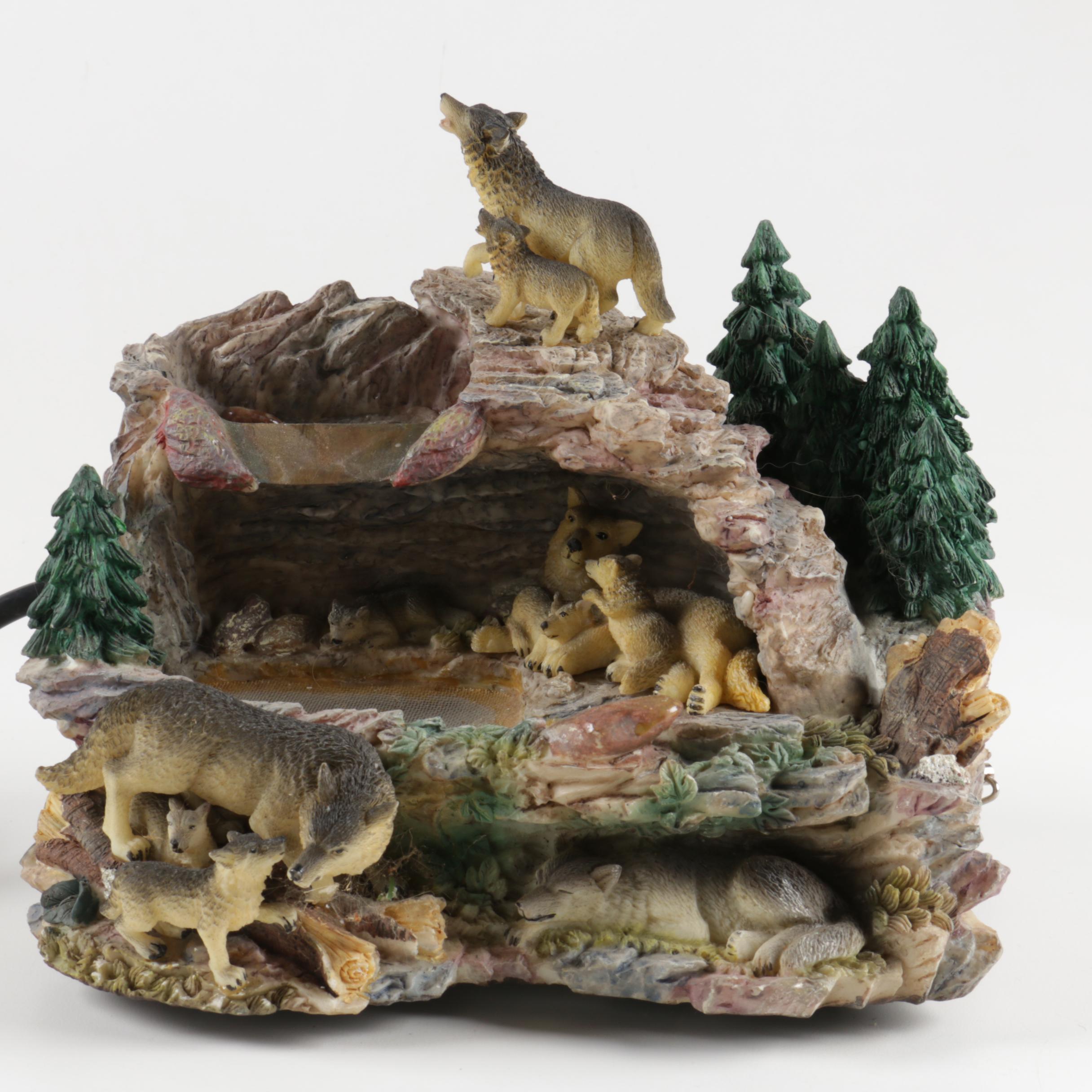 Wolf Den Water Fountain
