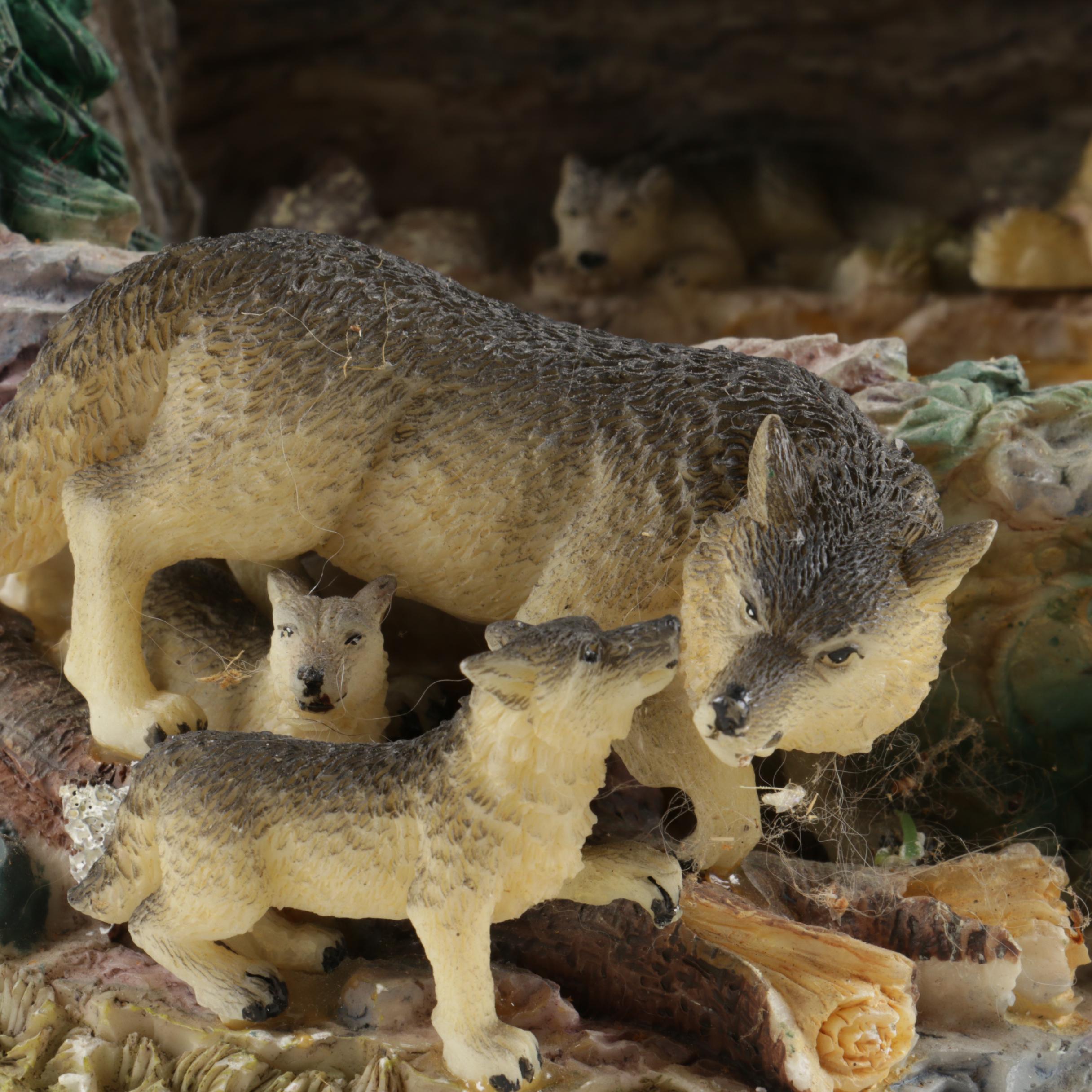 Wolf Den Water Fountain