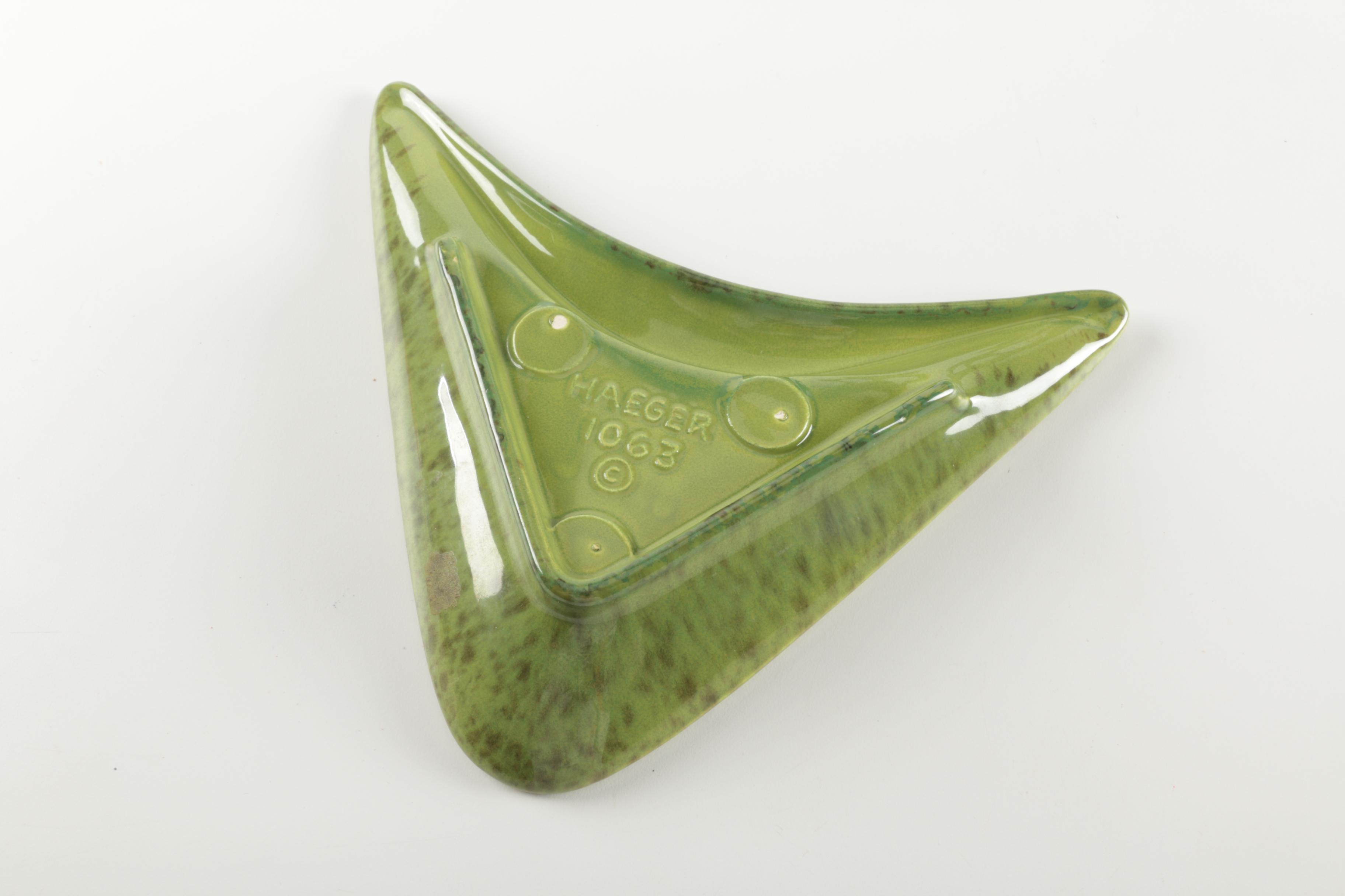 Vintage Royal Haeger Vase & Ash Receiver