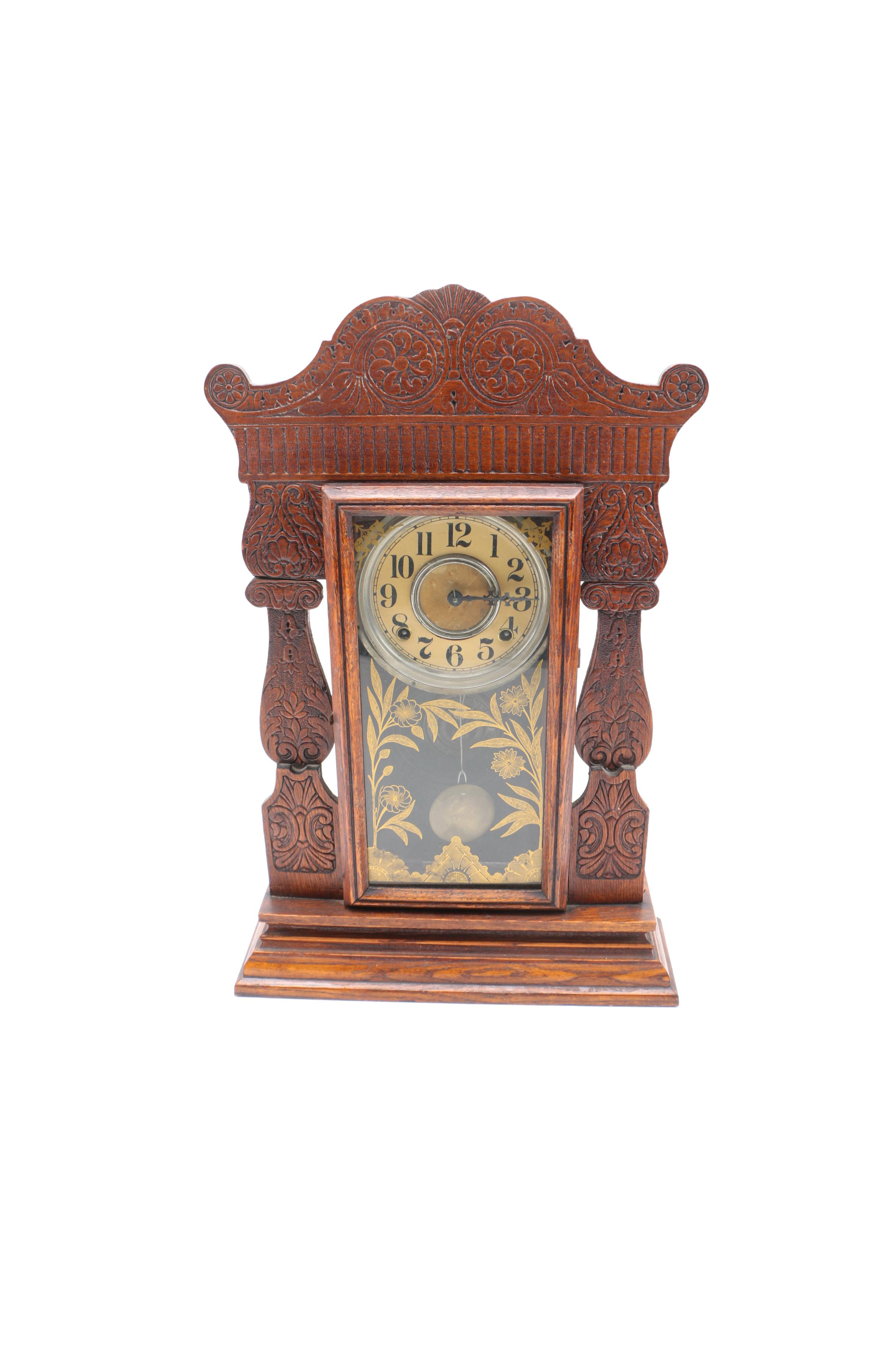 Antique William L. Gilbert "Jewel" Mantel Clock