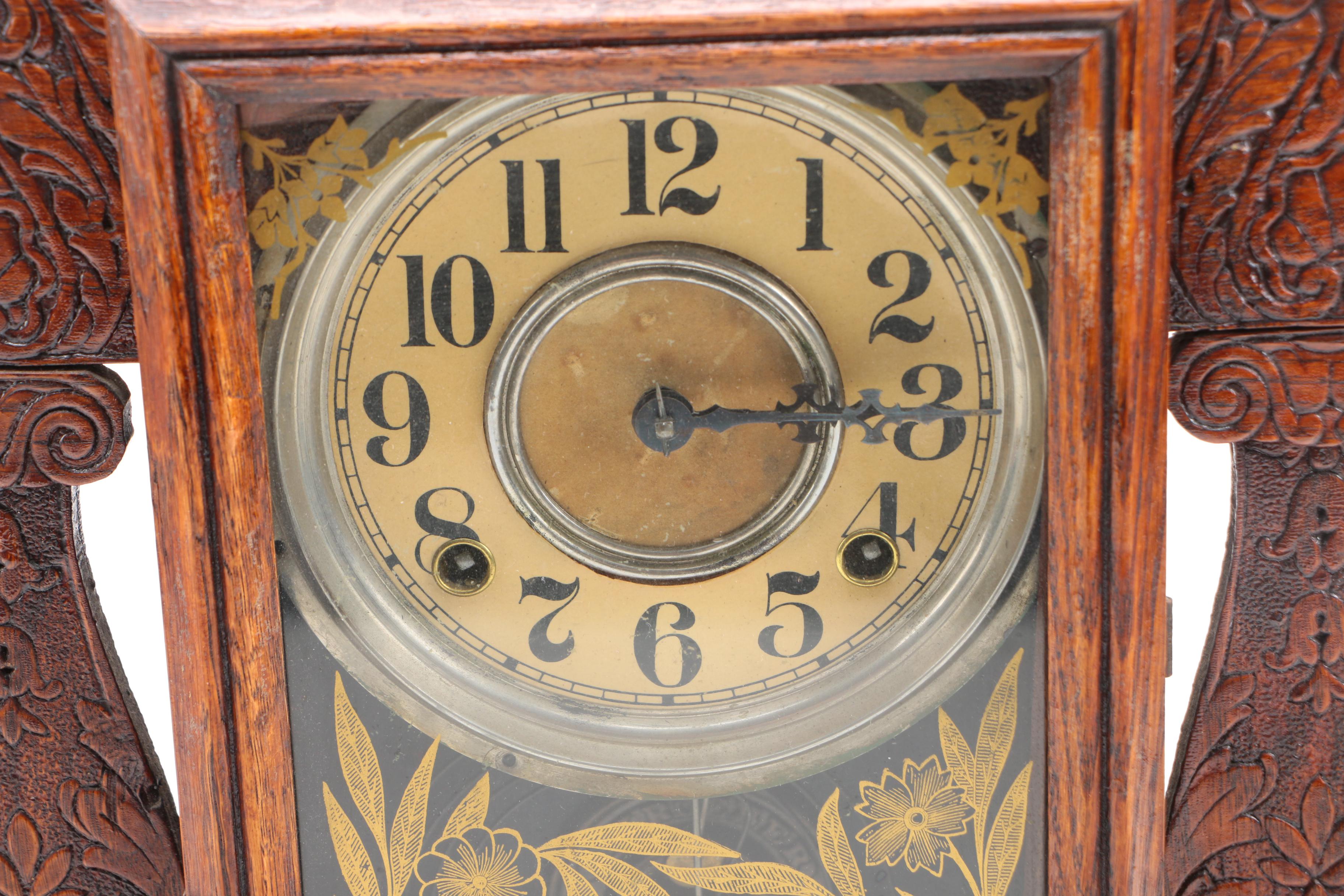 Antique William L. Gilbert "Jewel" Mantel Clock