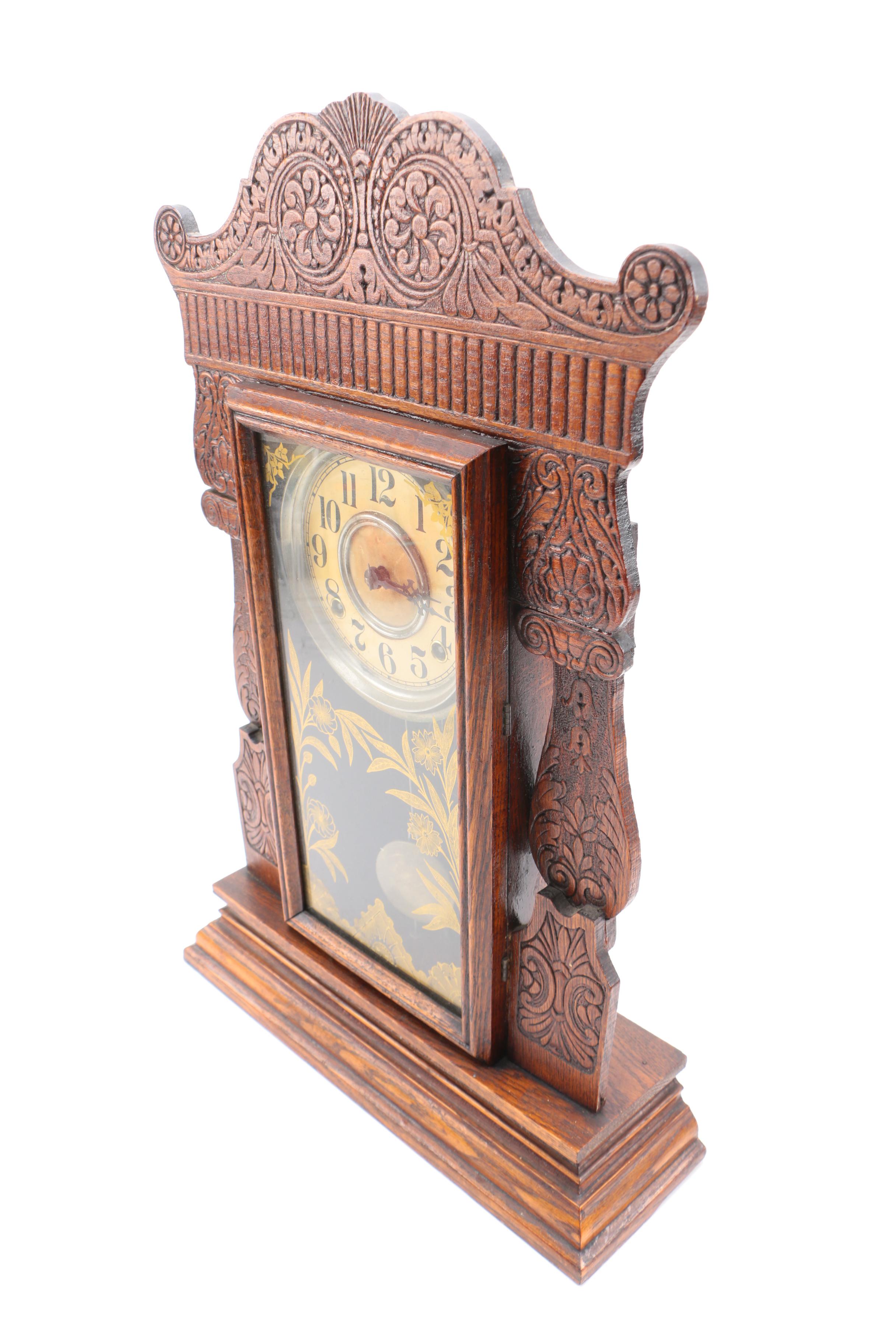 Antique William L. Gilbert "Jewel" Mantel Clock
