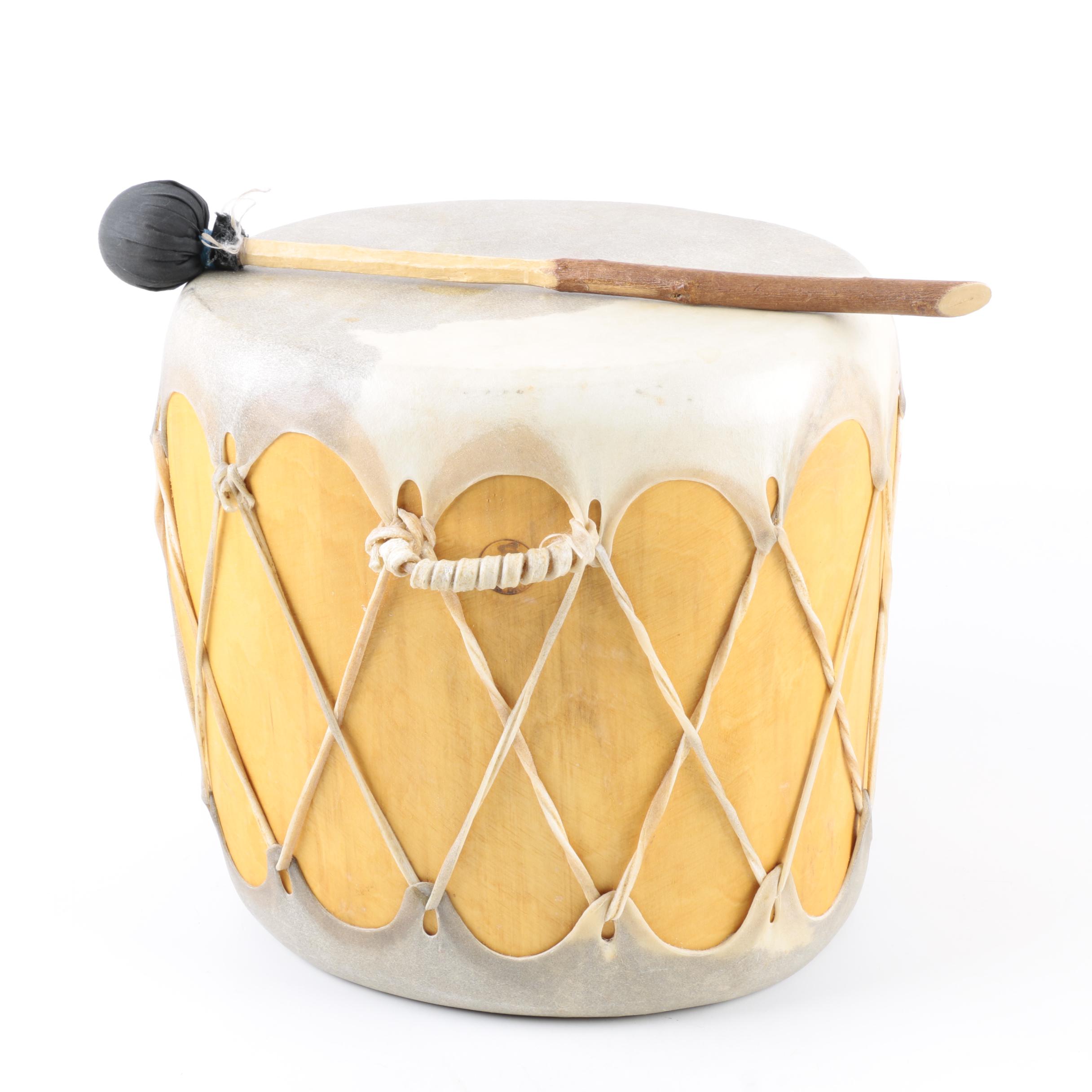 Pueblo Style Log Drum by Taos Drums