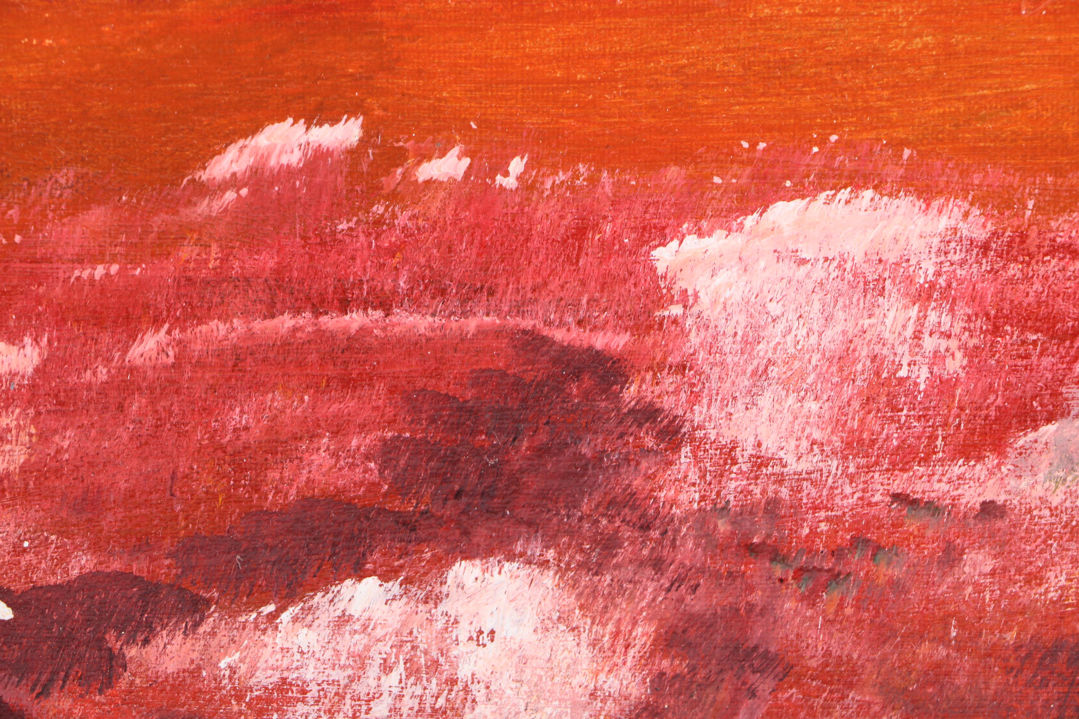 Oil Painting on Canvas of a Landscape