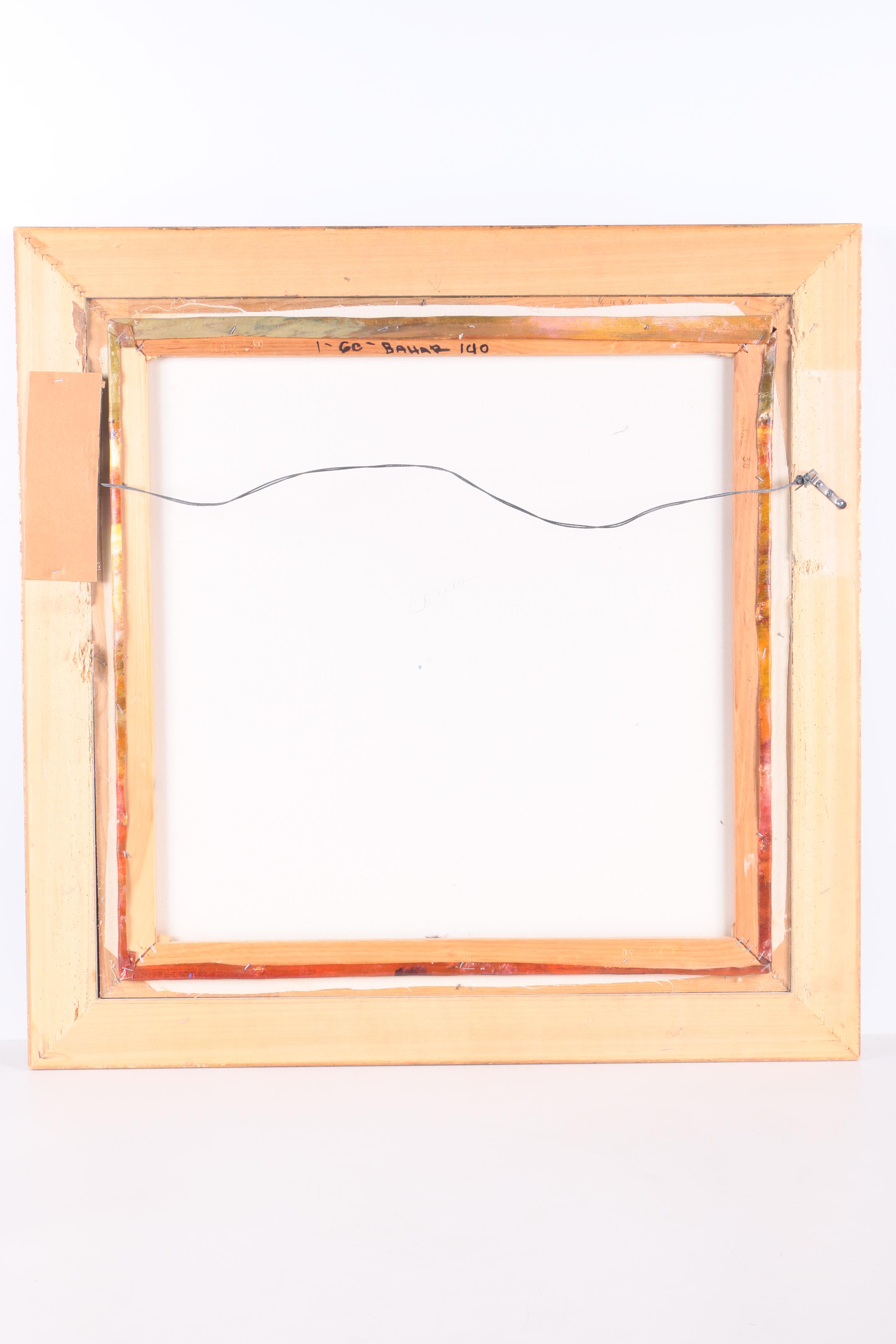 Oil Painting on Canvas of a Landscape