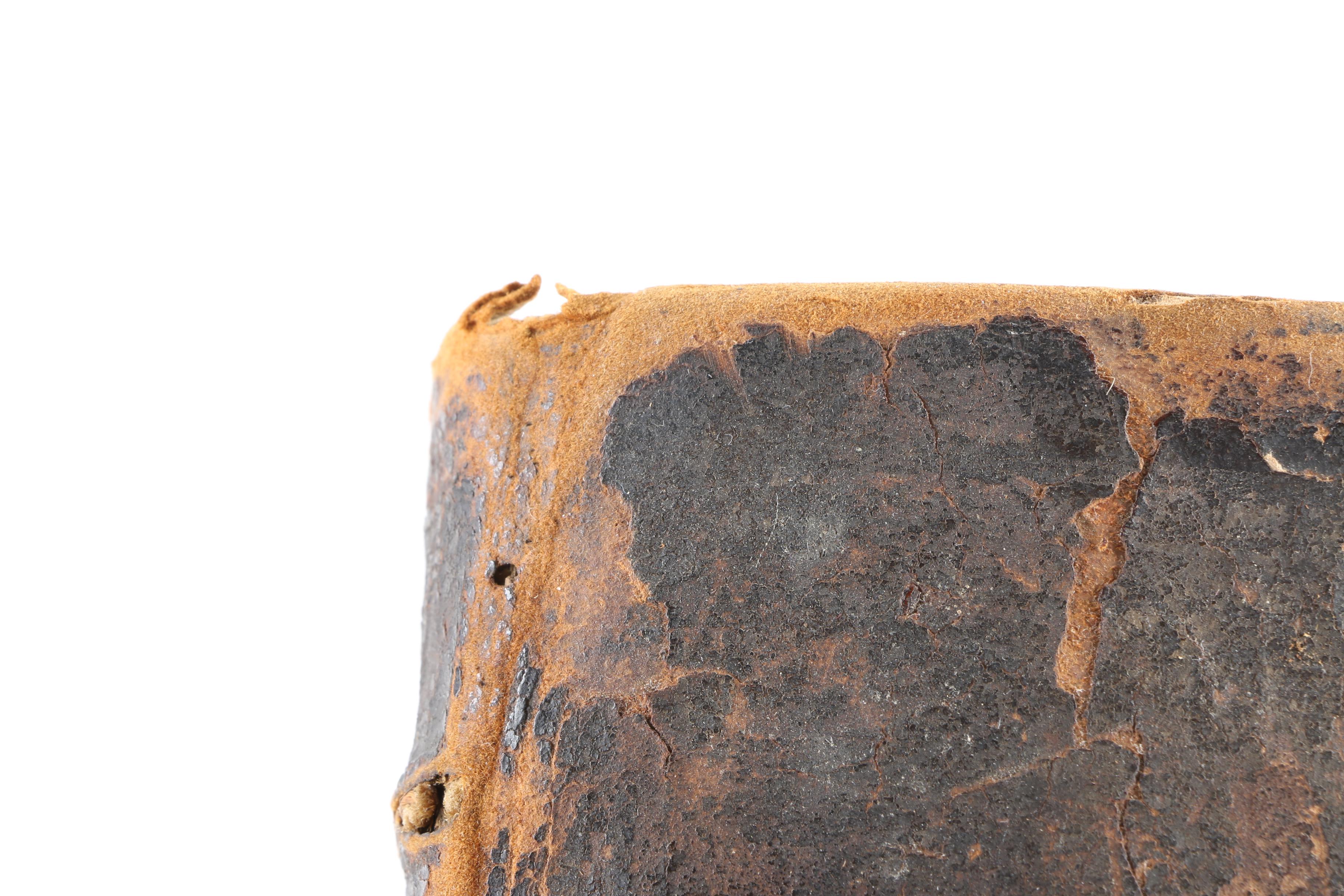 Antique Bible and "The Man of Sorrows" Printed by the Roycrofters