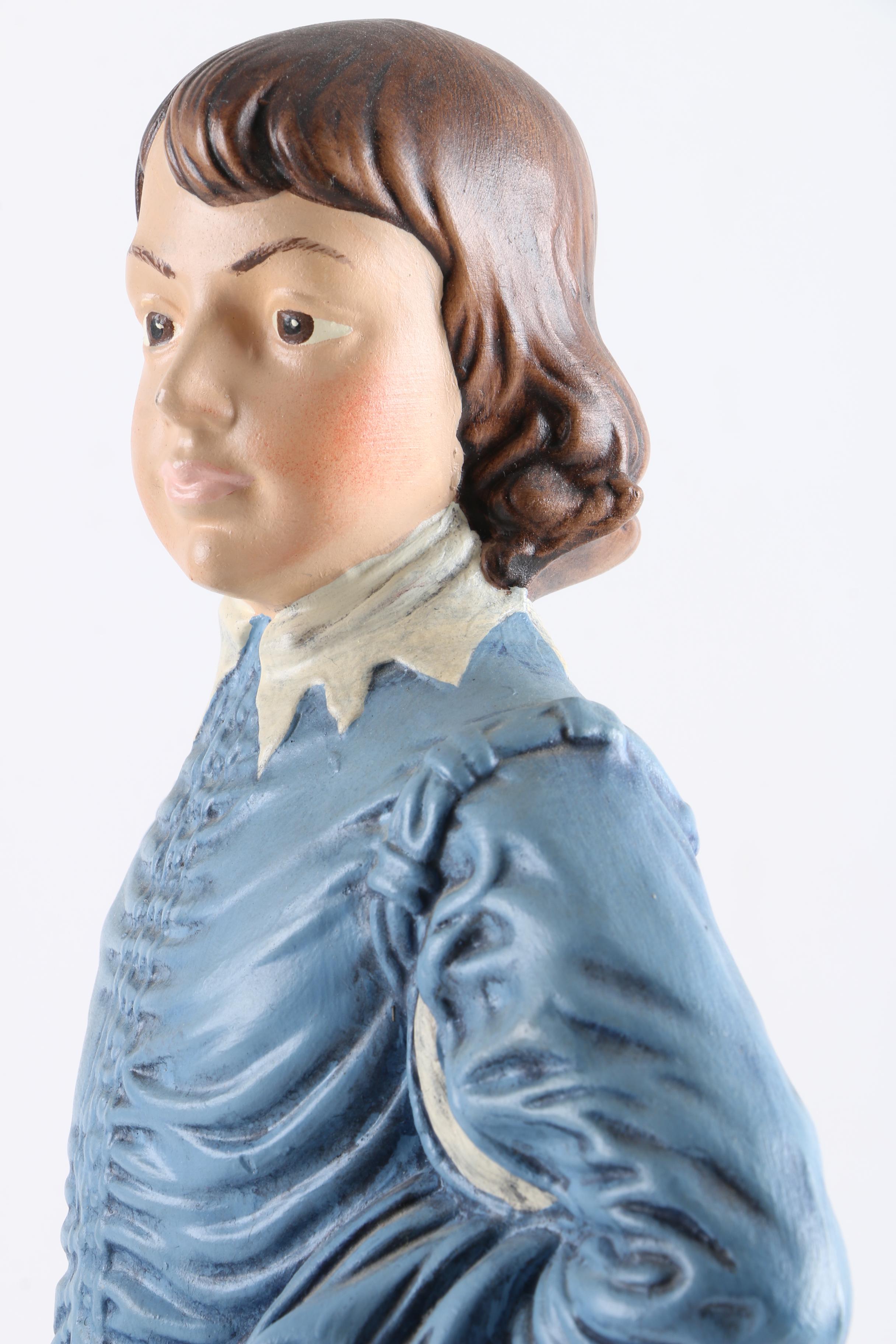 Pair of "Blue Boy" and "Pinkie" Ceramic Figurines