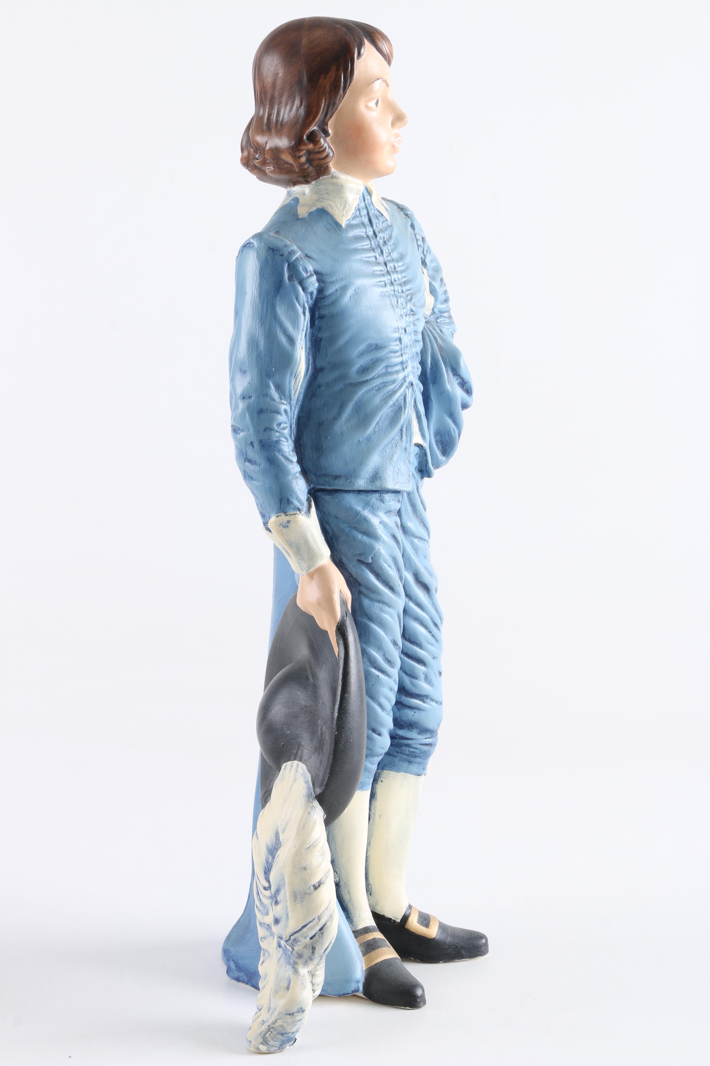 Pair of "Blue Boy" and "Pinkie" Ceramic Figurines