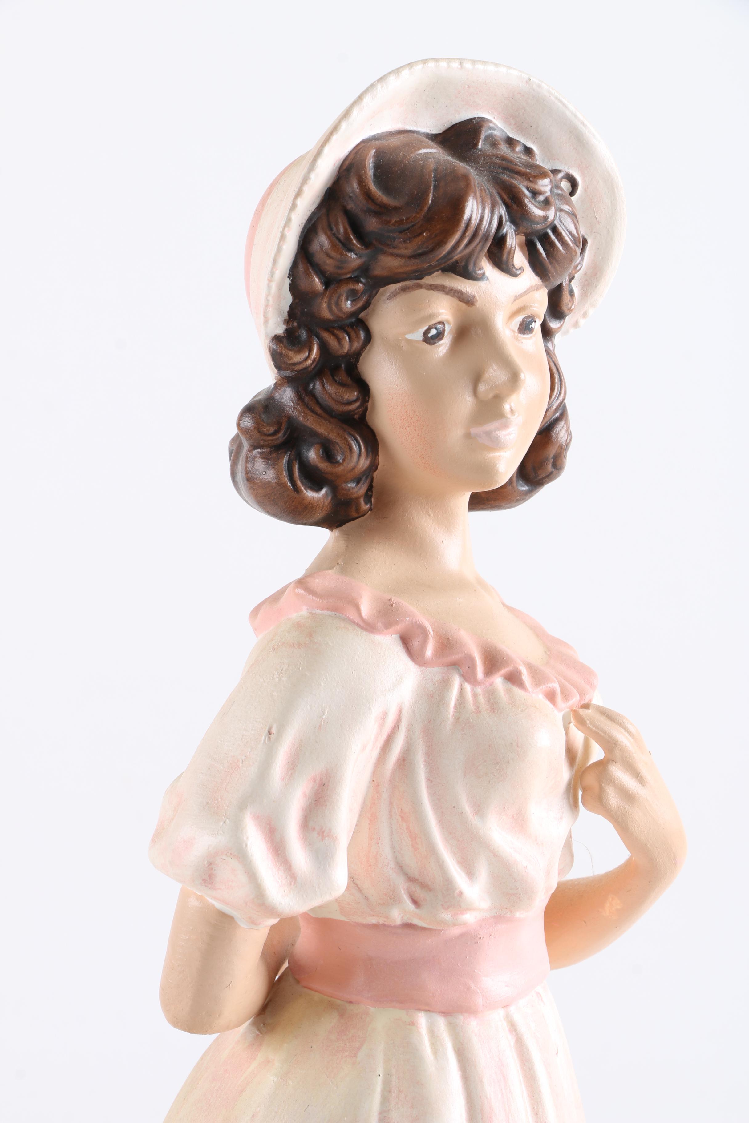 Pair of "Blue Boy" and "Pinkie" Ceramic Figurines