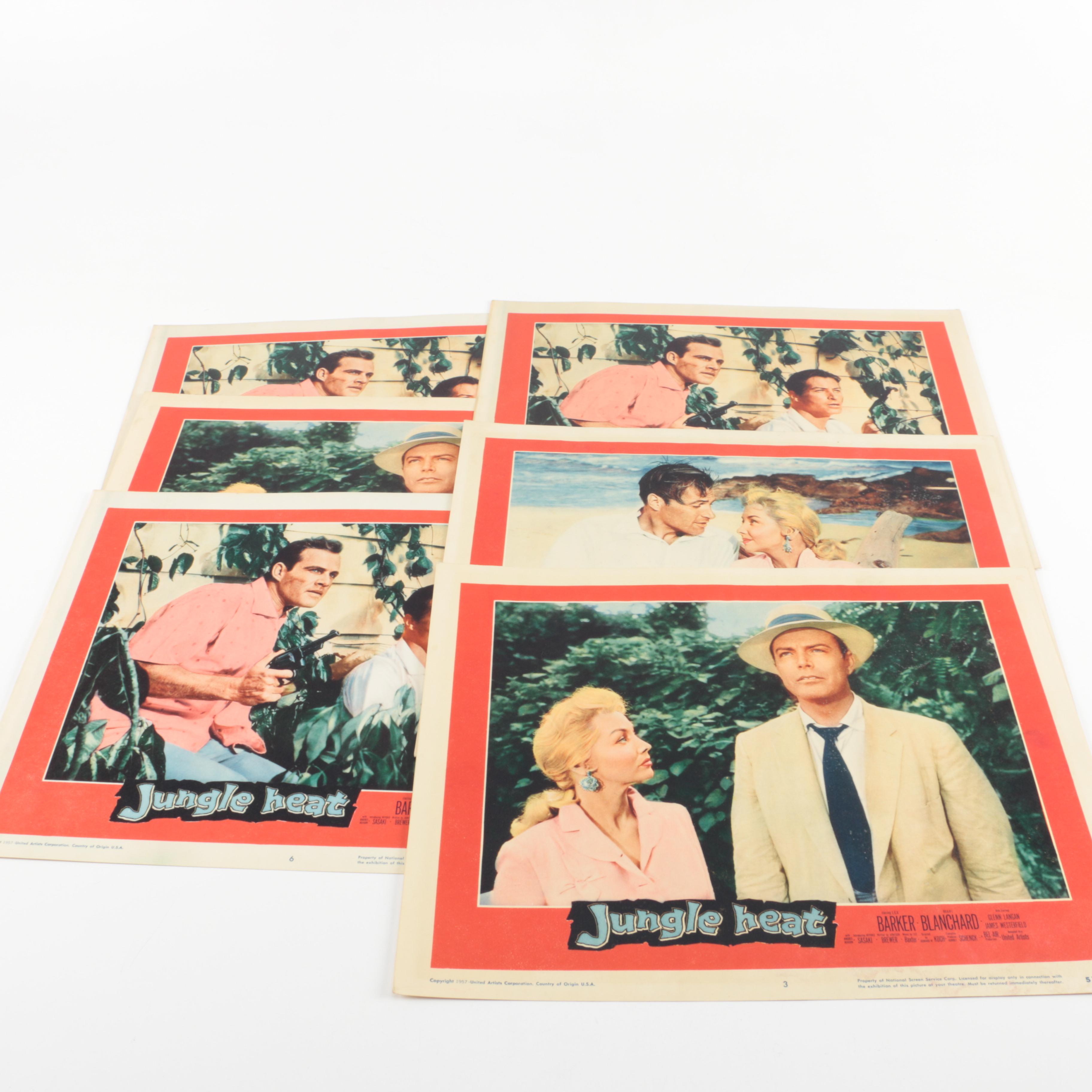 Collection of "Jungle Heat" Lobby Cards