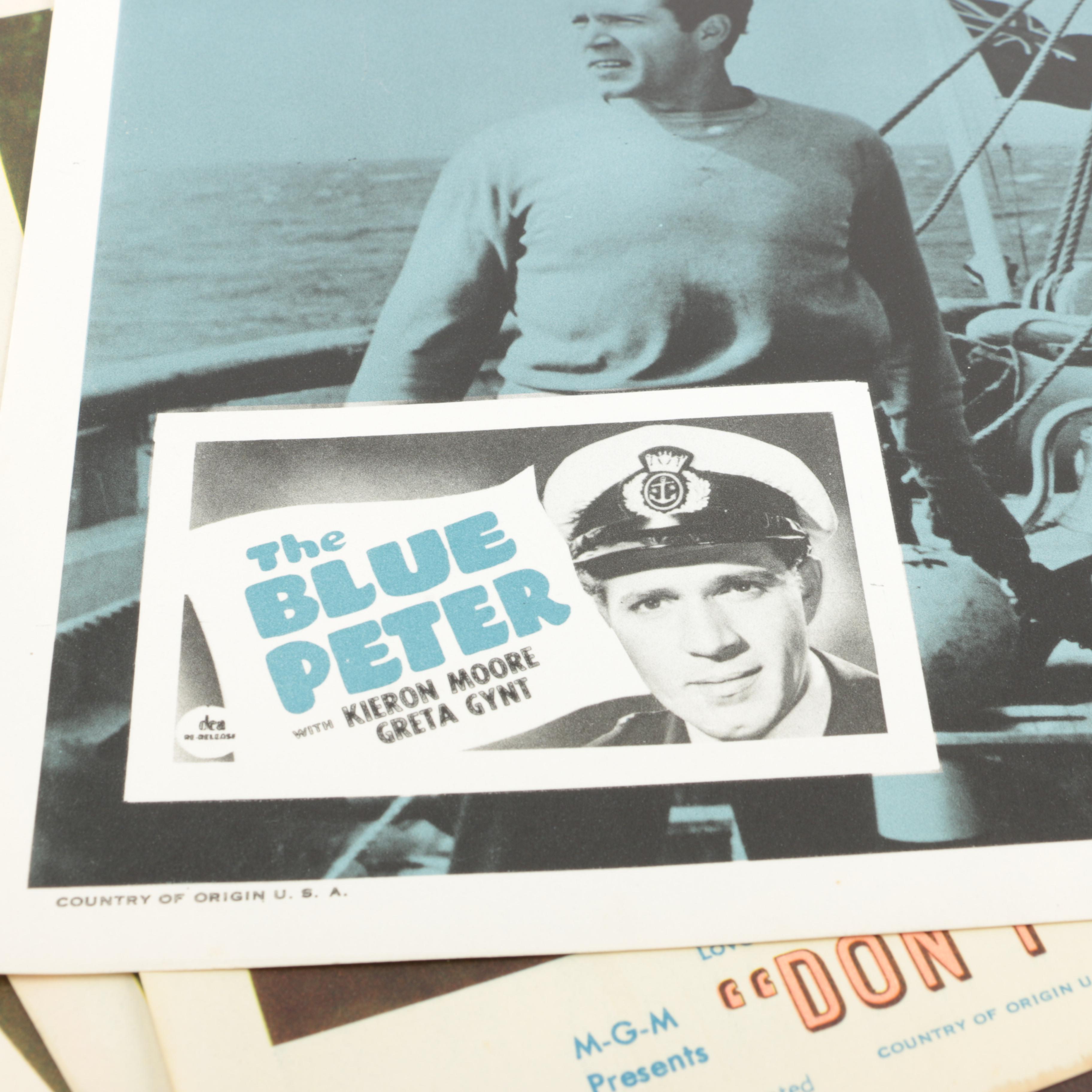 Assortment of Nautical-Themed Lobby Cards