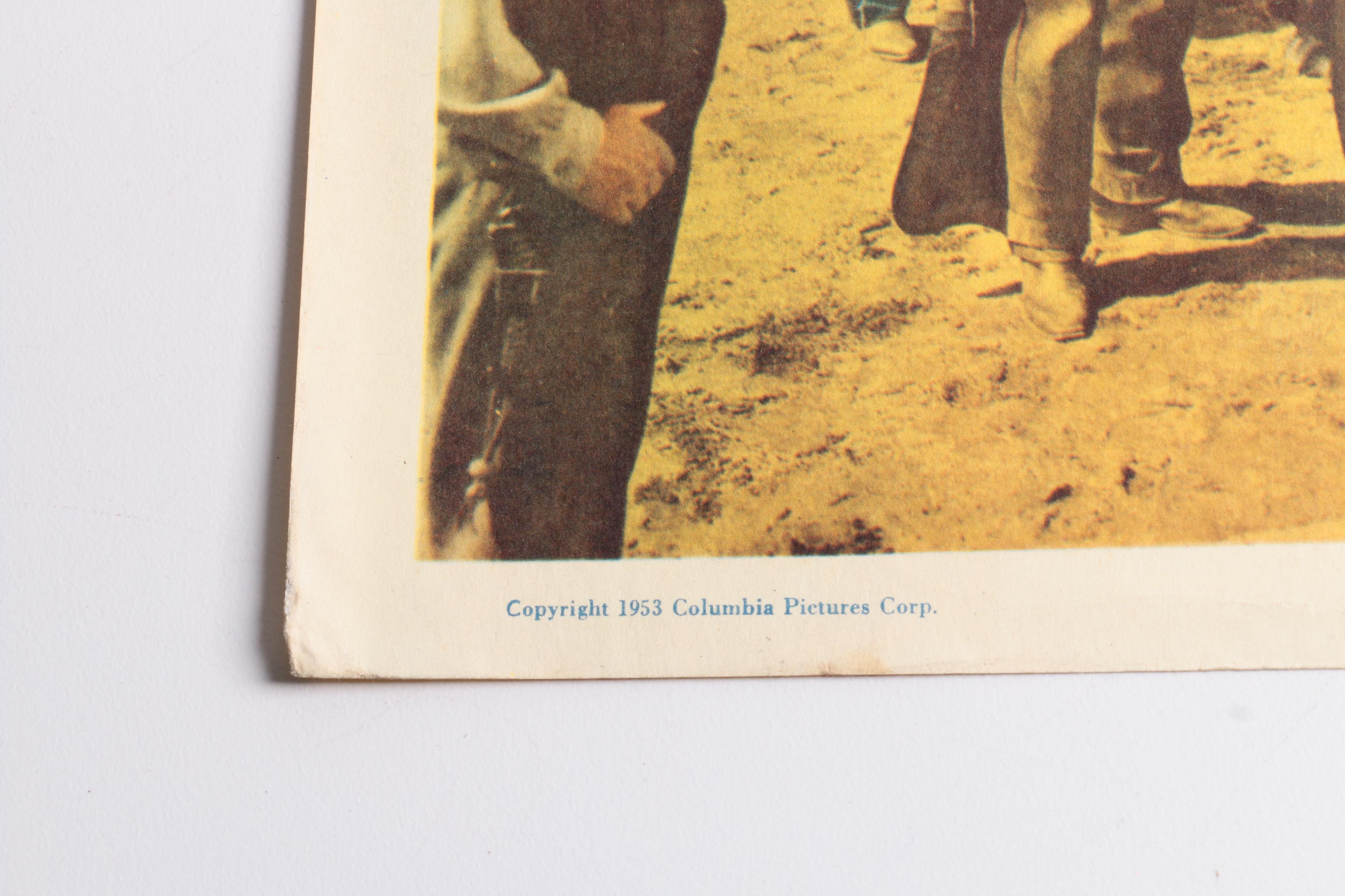 Vintage "Coroner Creek" and "Michigan Kid" Feature Film Lobby Cards