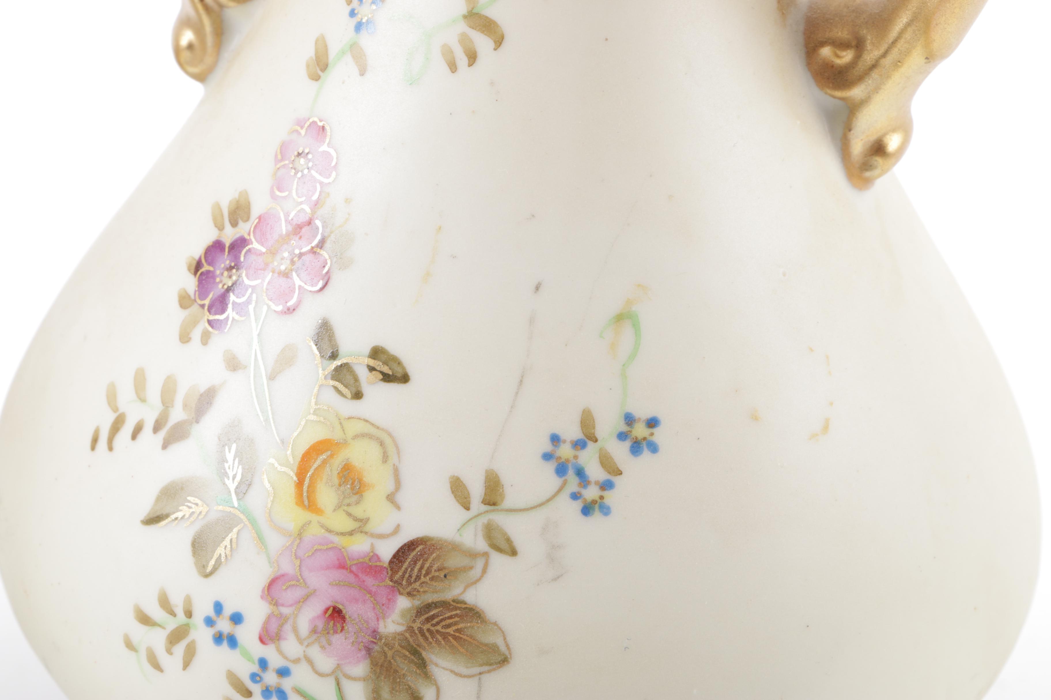 Vintage Hand Painted Porcelain Vases