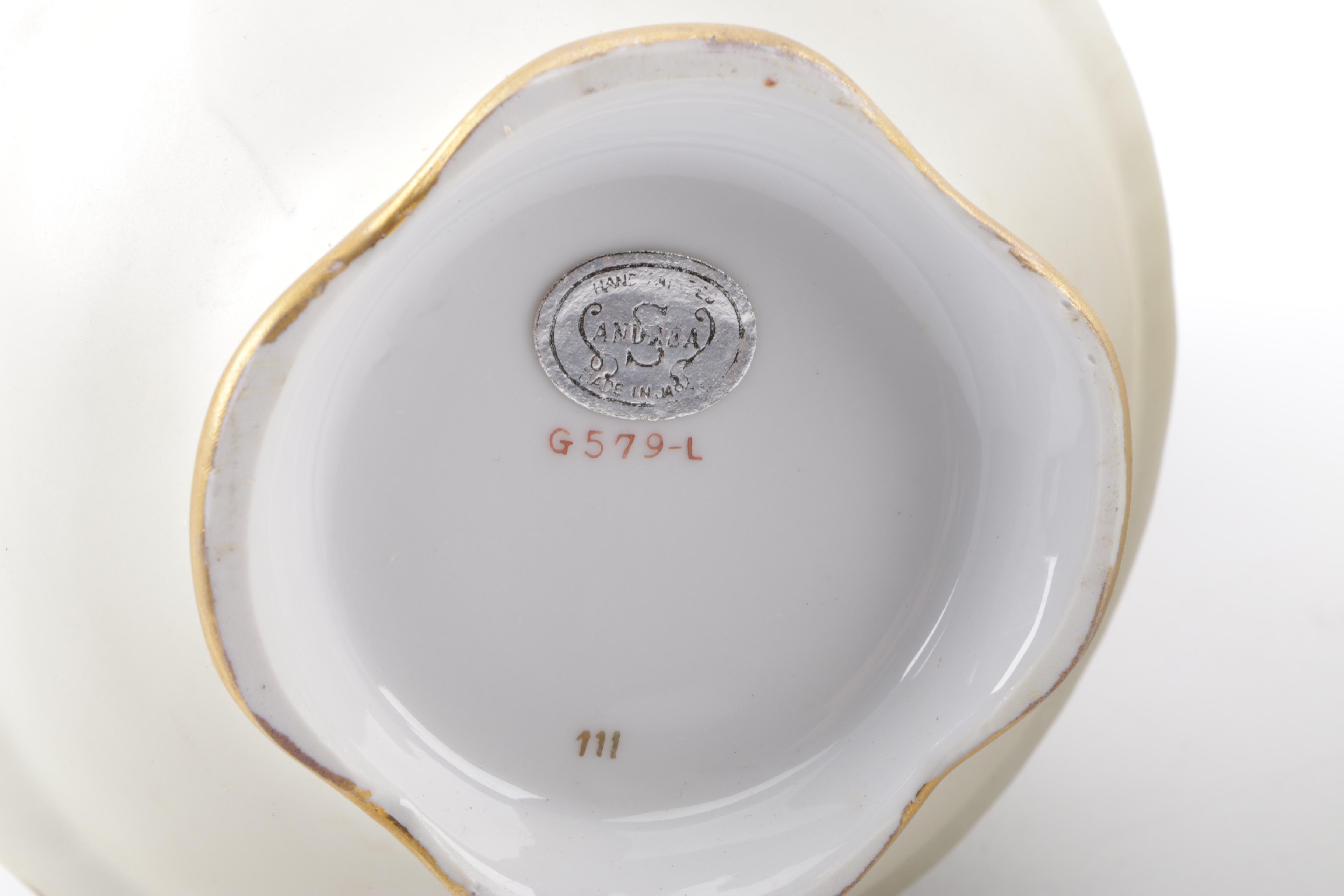 Vintage Hand Painted Porcelain Vases