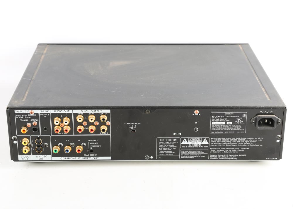 Sony NS999ES CD/DVD Player