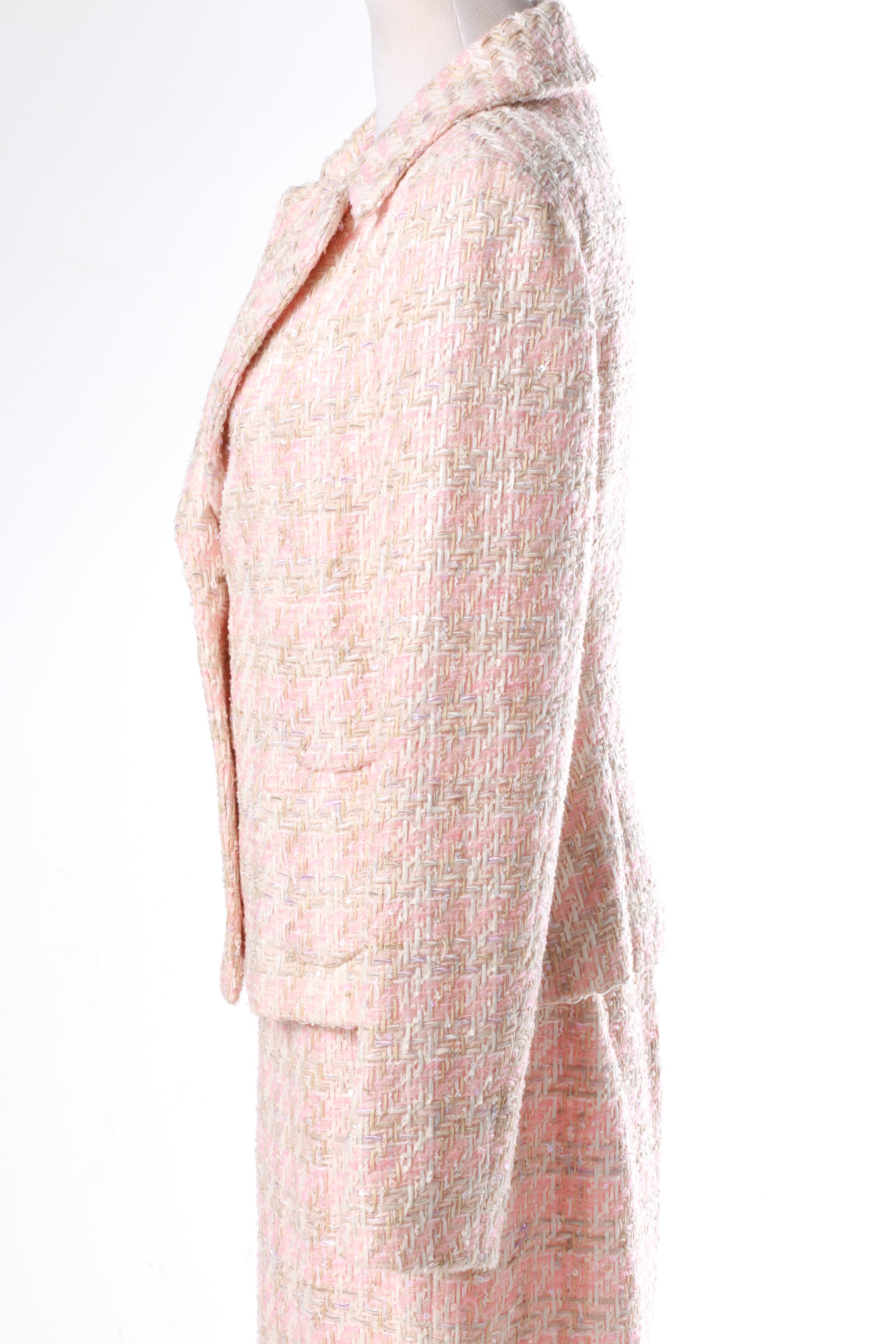 Michael Kors Tweed Skirt Suit