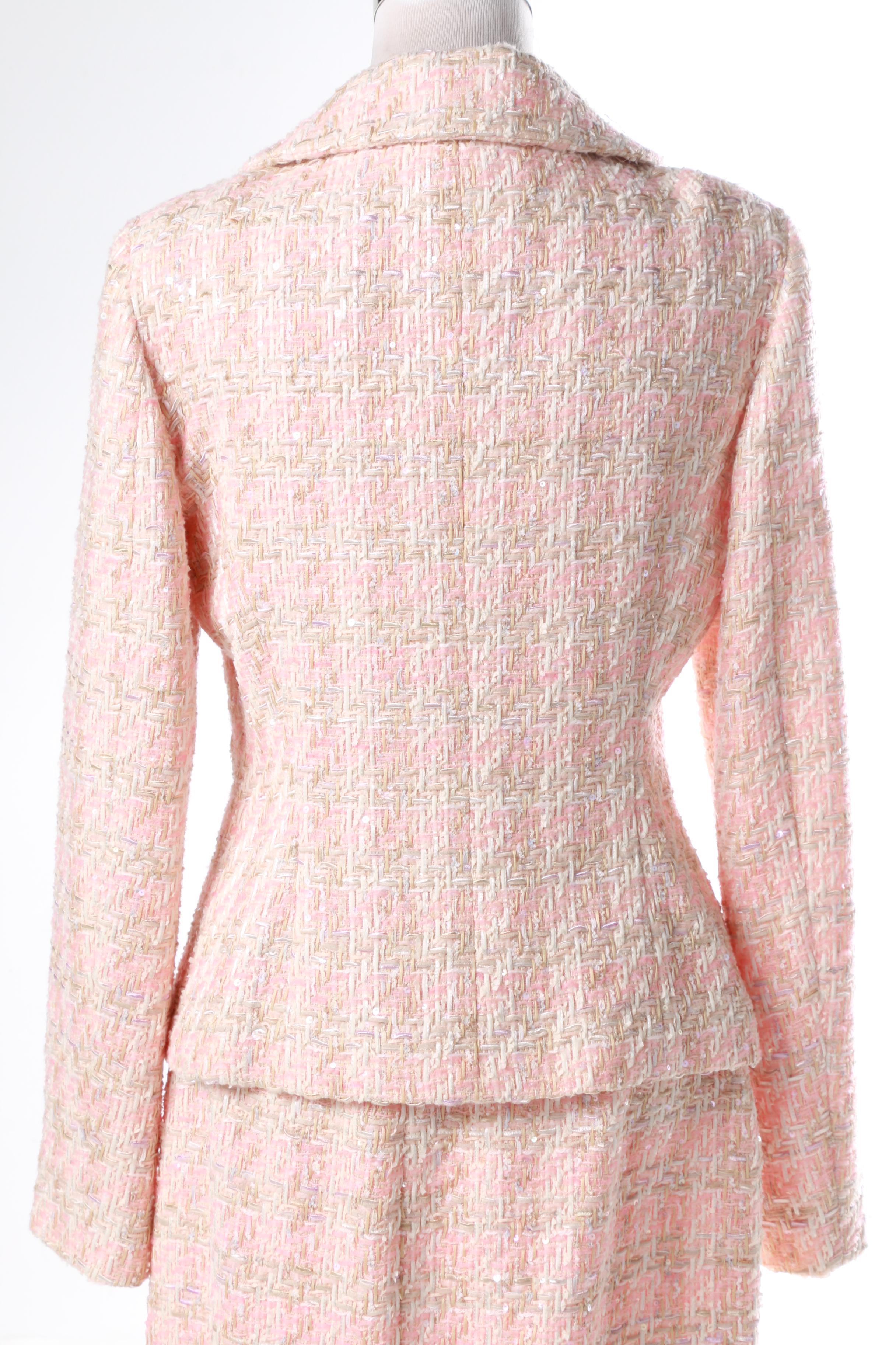 Michael Kors Tweed Skirt Suit