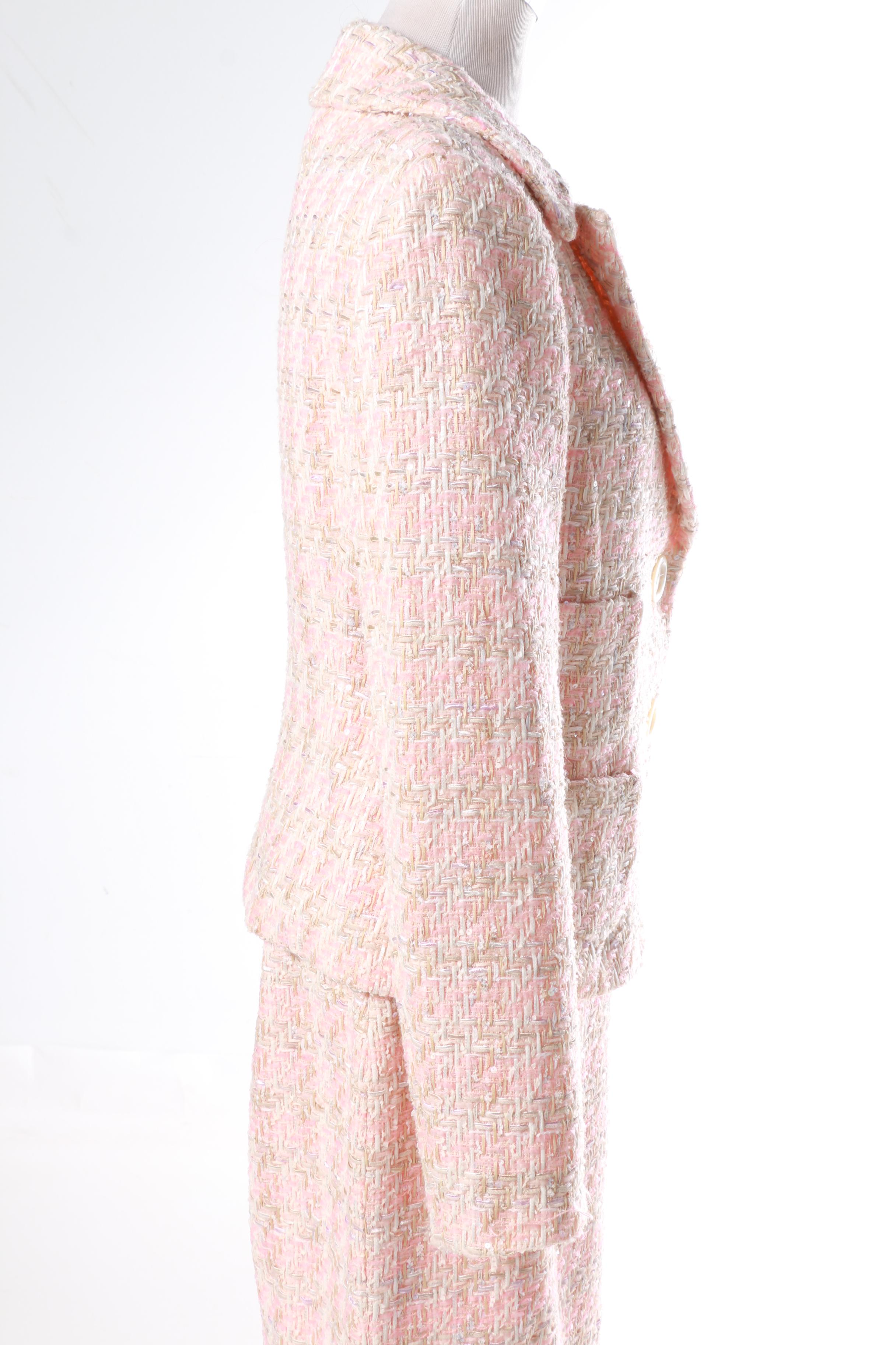 Michael Kors Tweed Skirt Suit