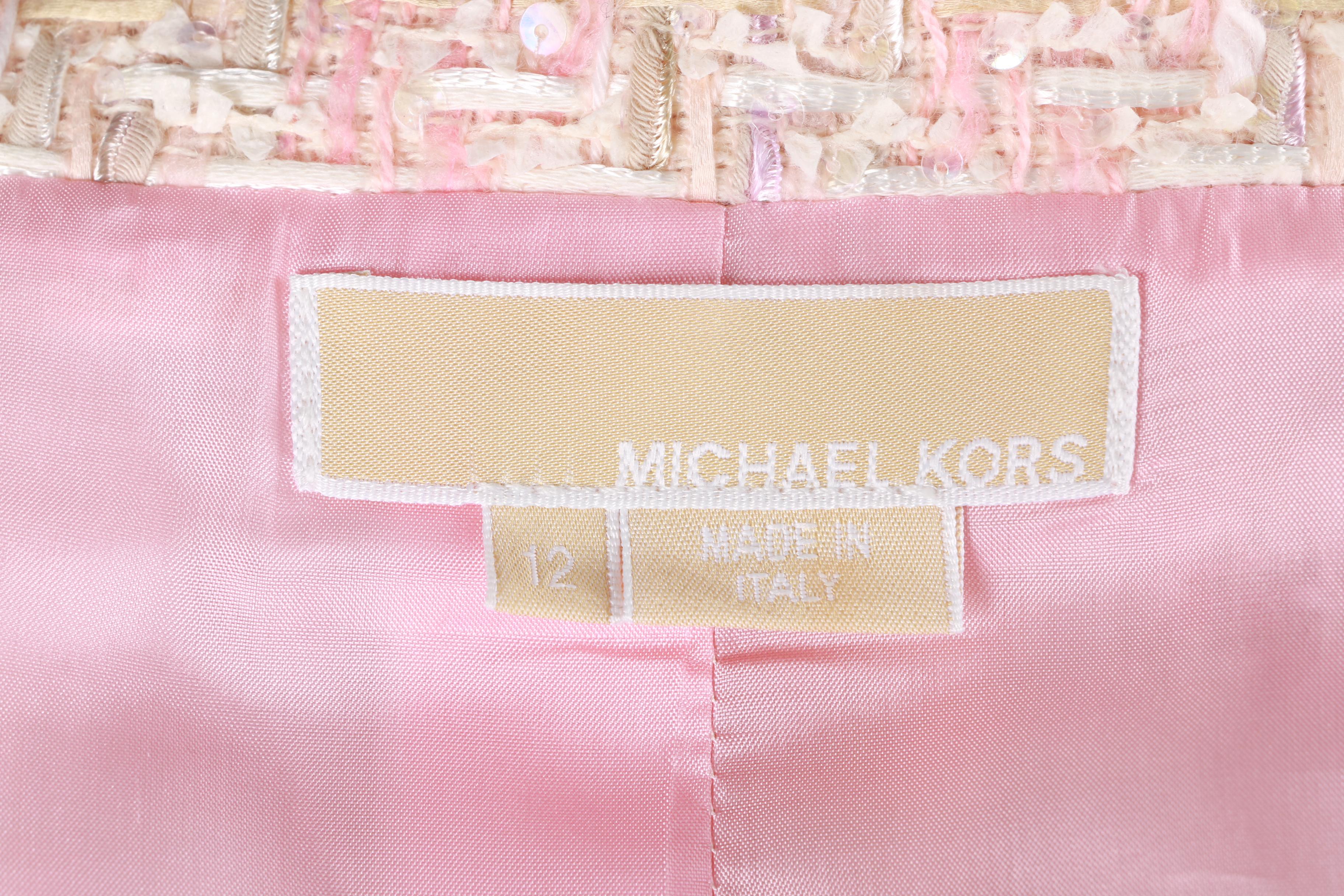 Michael Kors Tweed Skirt Suit