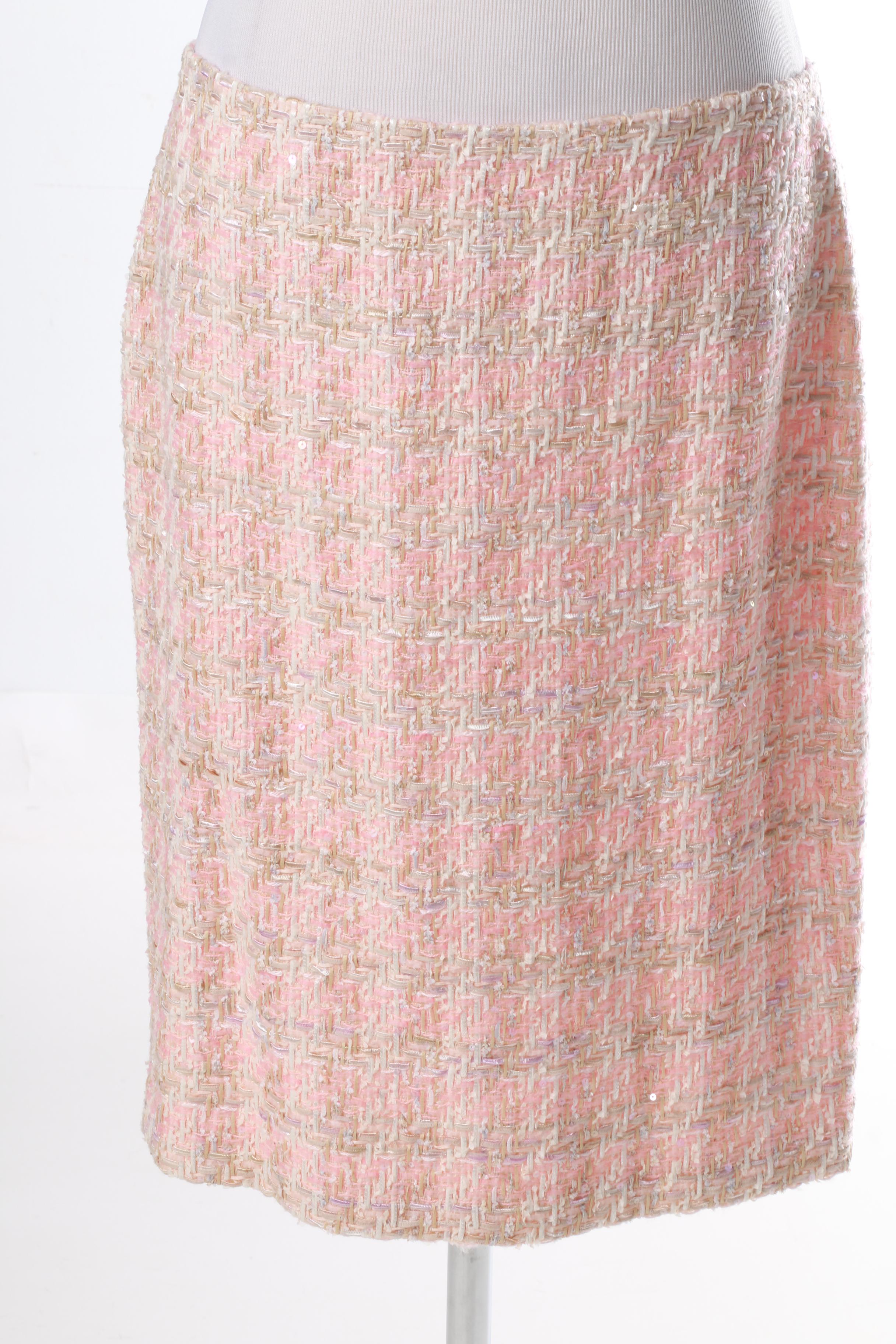 Michael Kors Tweed Skirt Suit