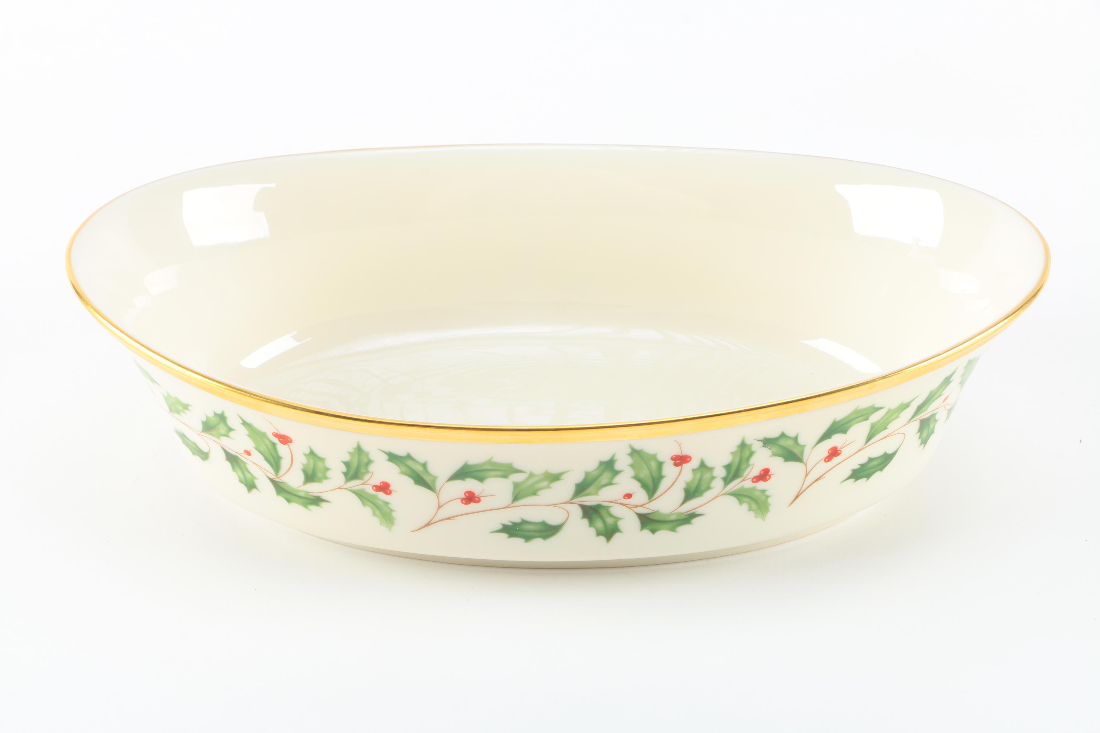 Lenox "Holiday" Serveware