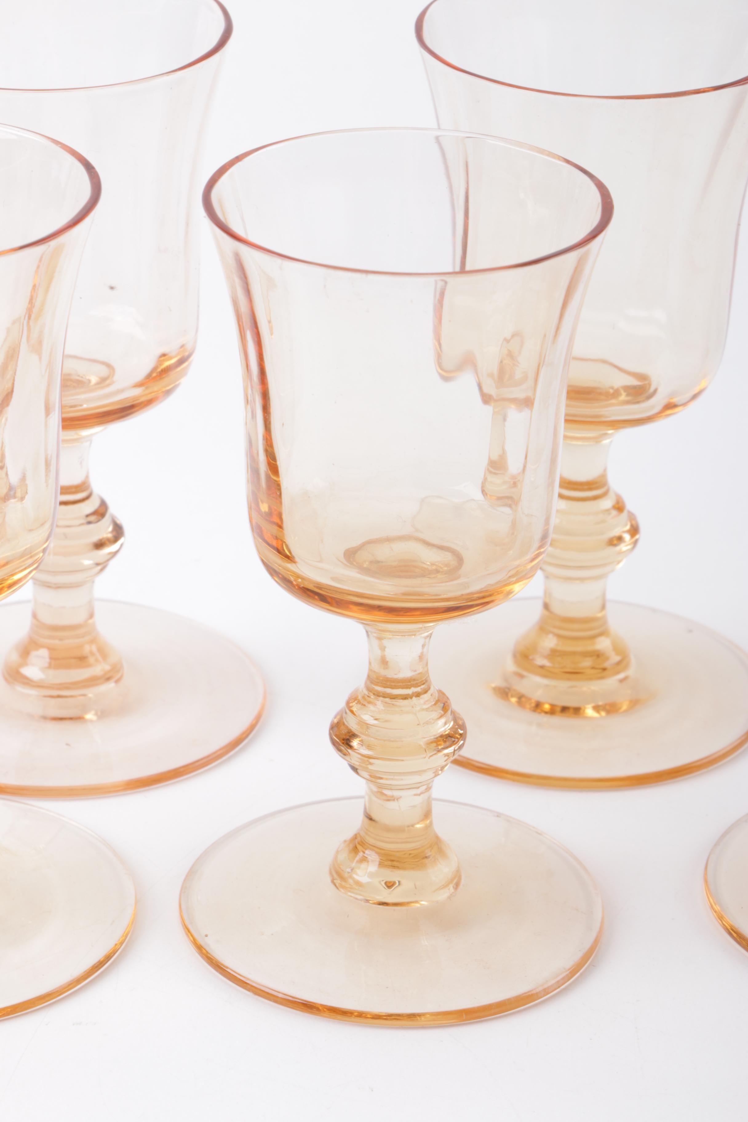 Colored Glass Tableware