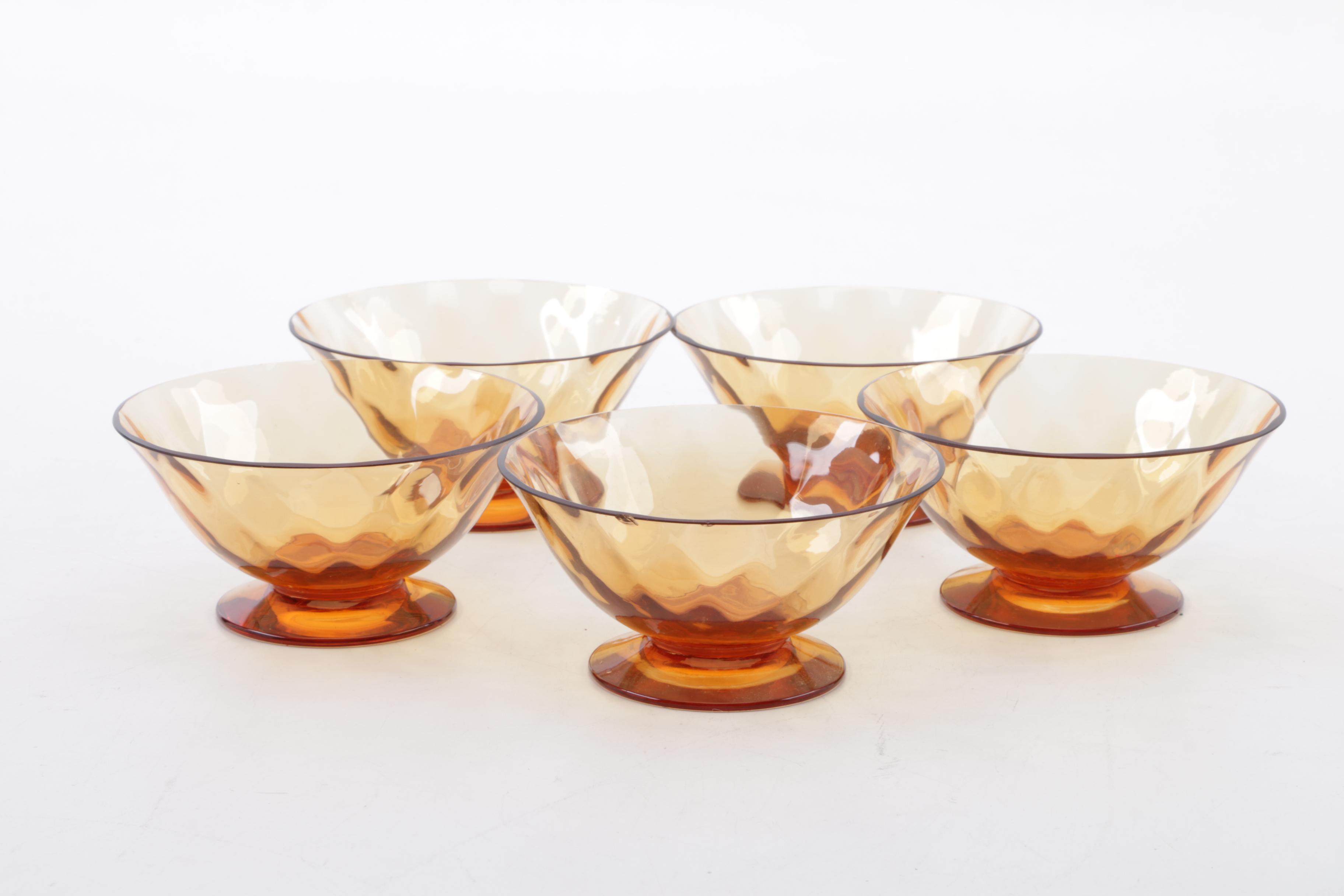 Colored Glass Tableware