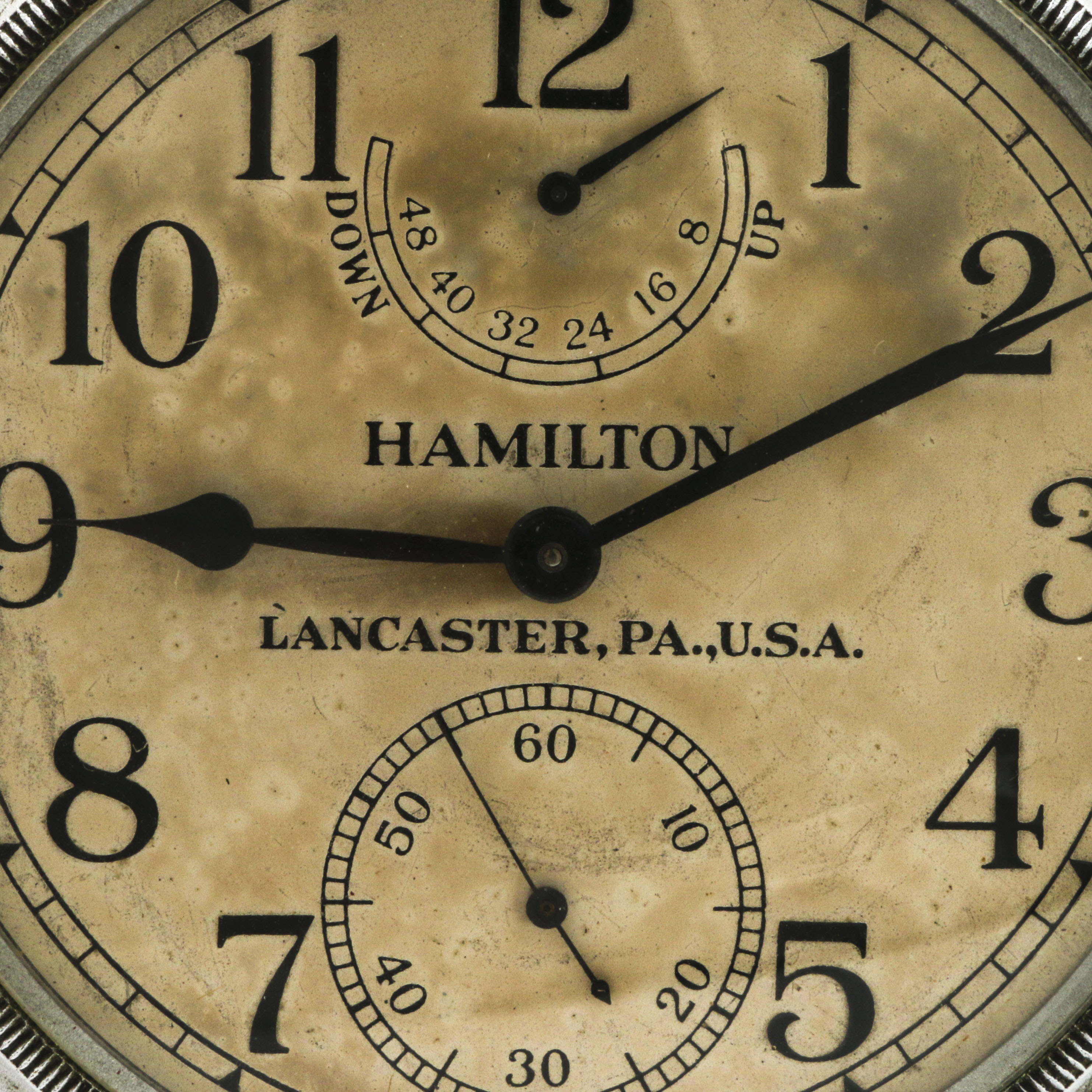 Vintage Hamilton Lancaster U.S. Navy Deck Watch
