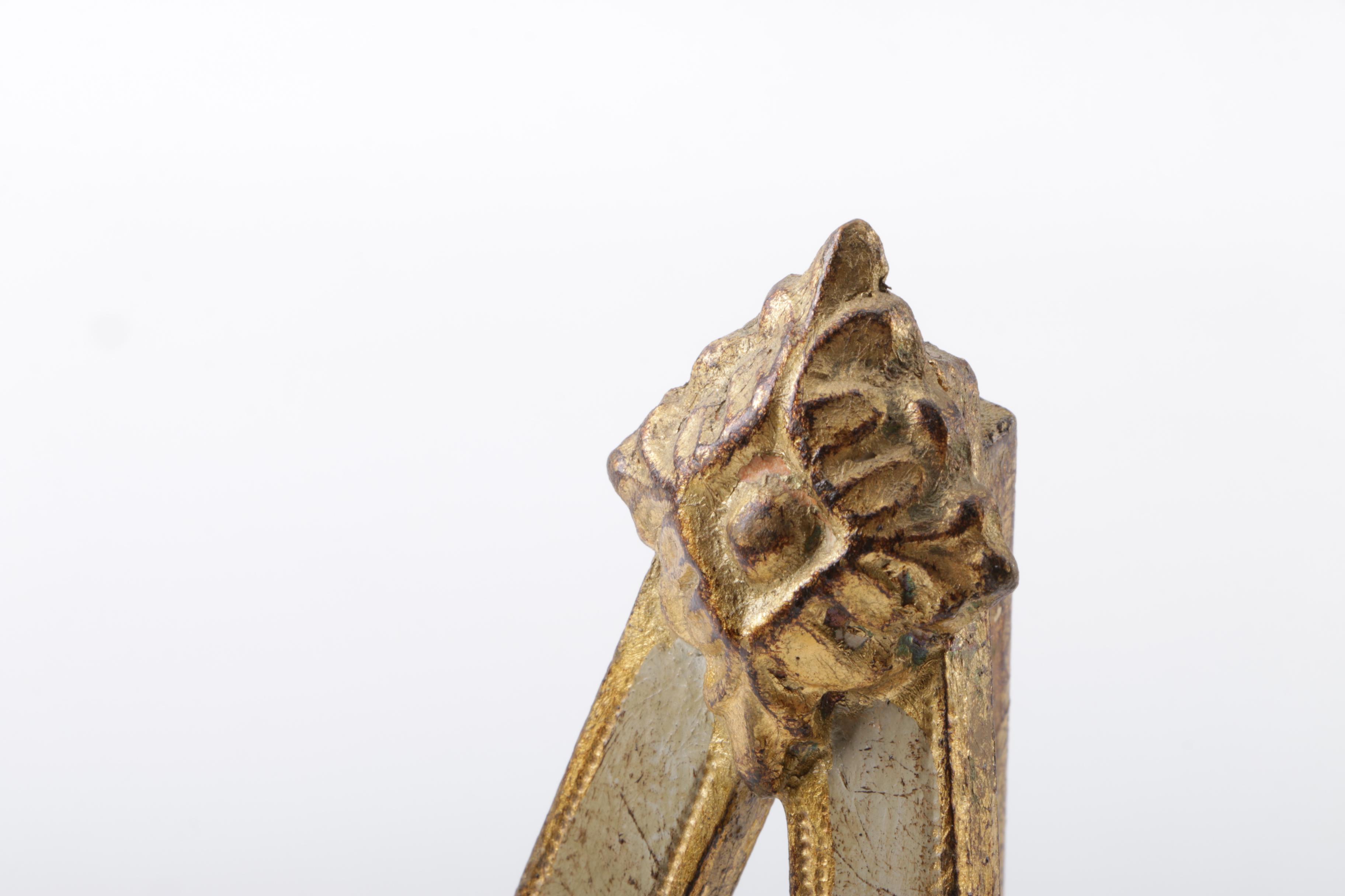 Three Vintage Reproduction Prints on Wooden "Antiqued Florentine Plaques"