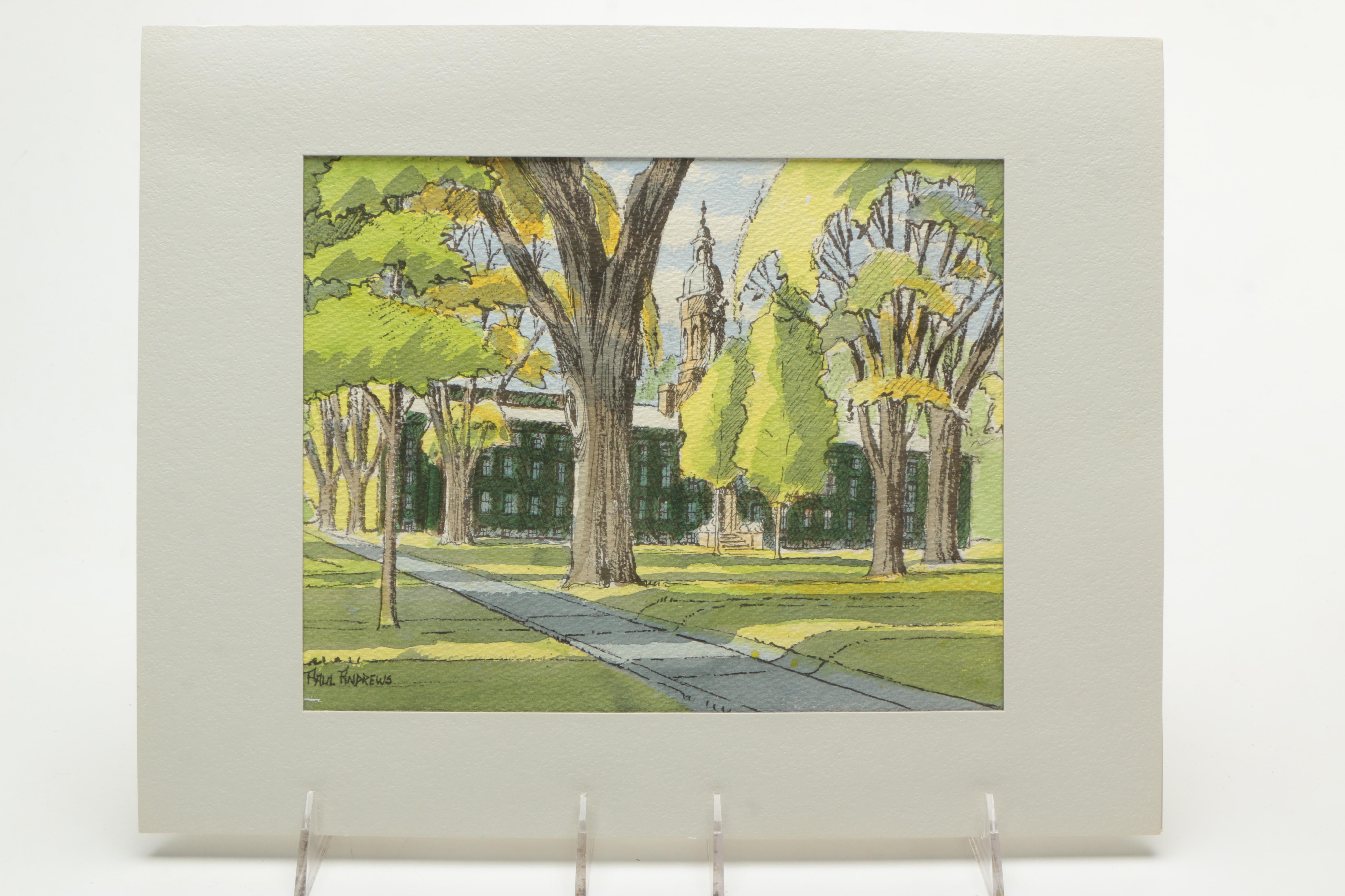 Paul Andrews Watercolor Paintings of Architecture