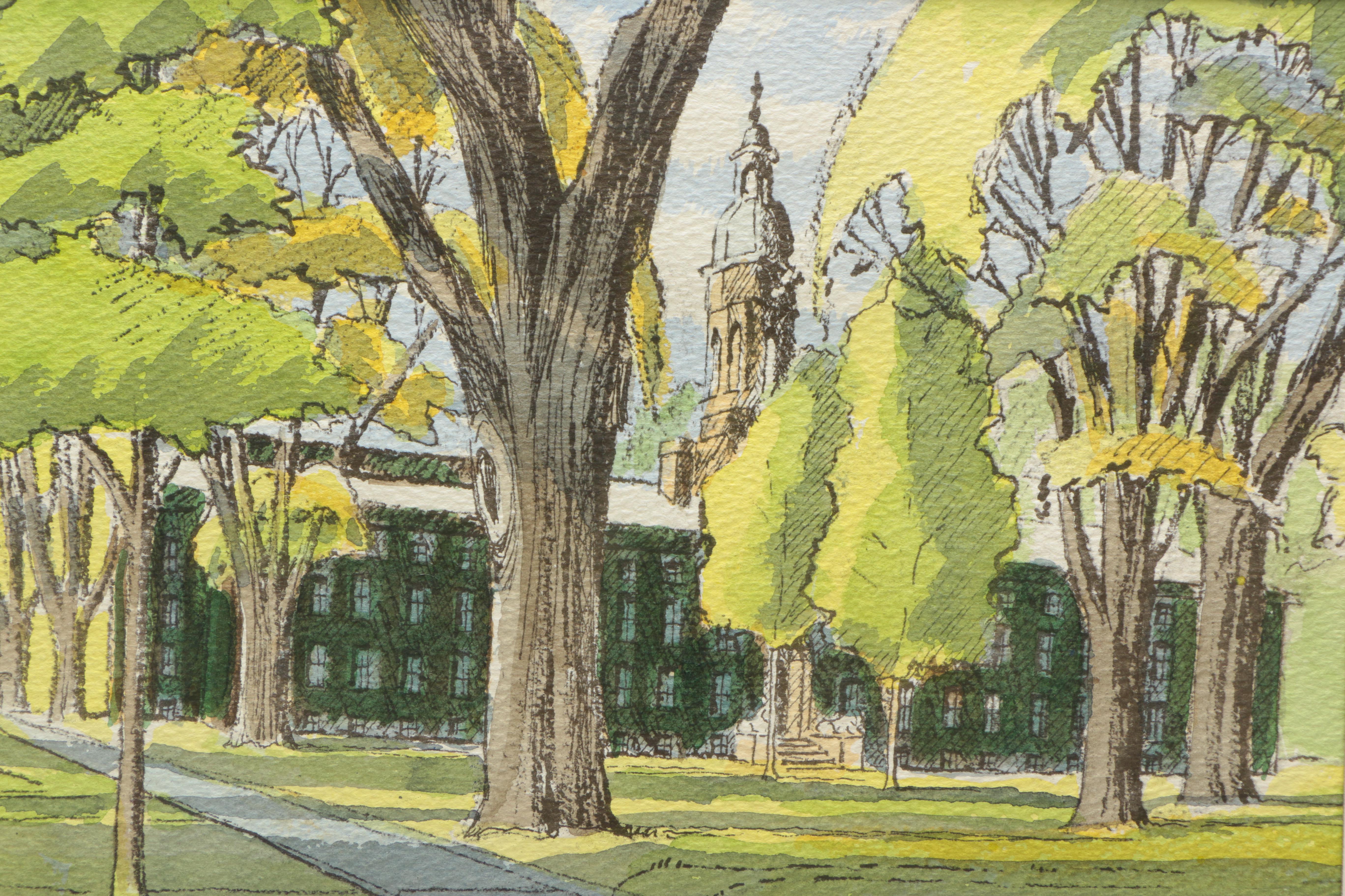 Paul Andrews Watercolor Paintings of Architecture