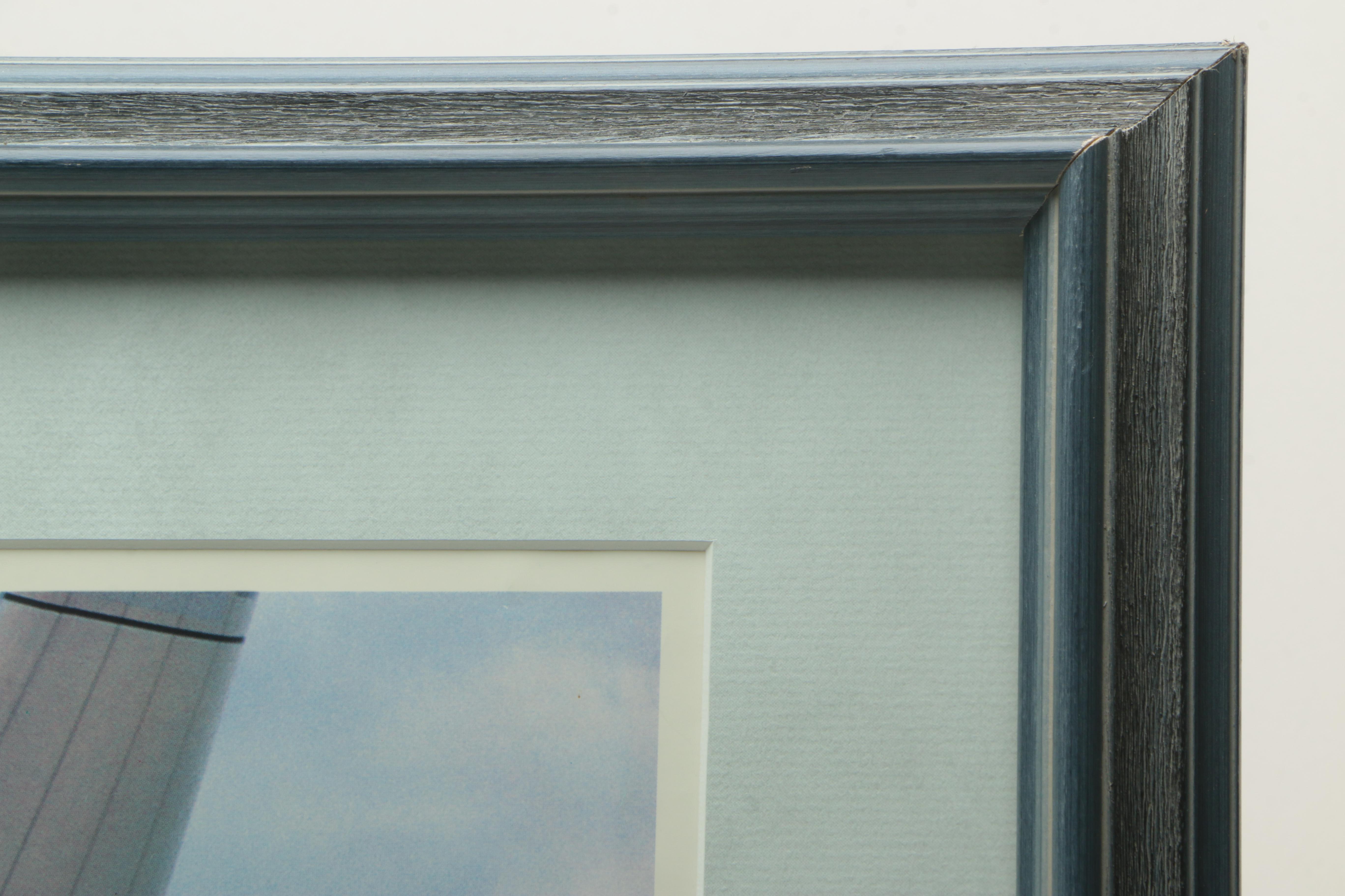 Offset Lithograph After Rob McCready Photograph of the Sailboat "Dragon Fire"