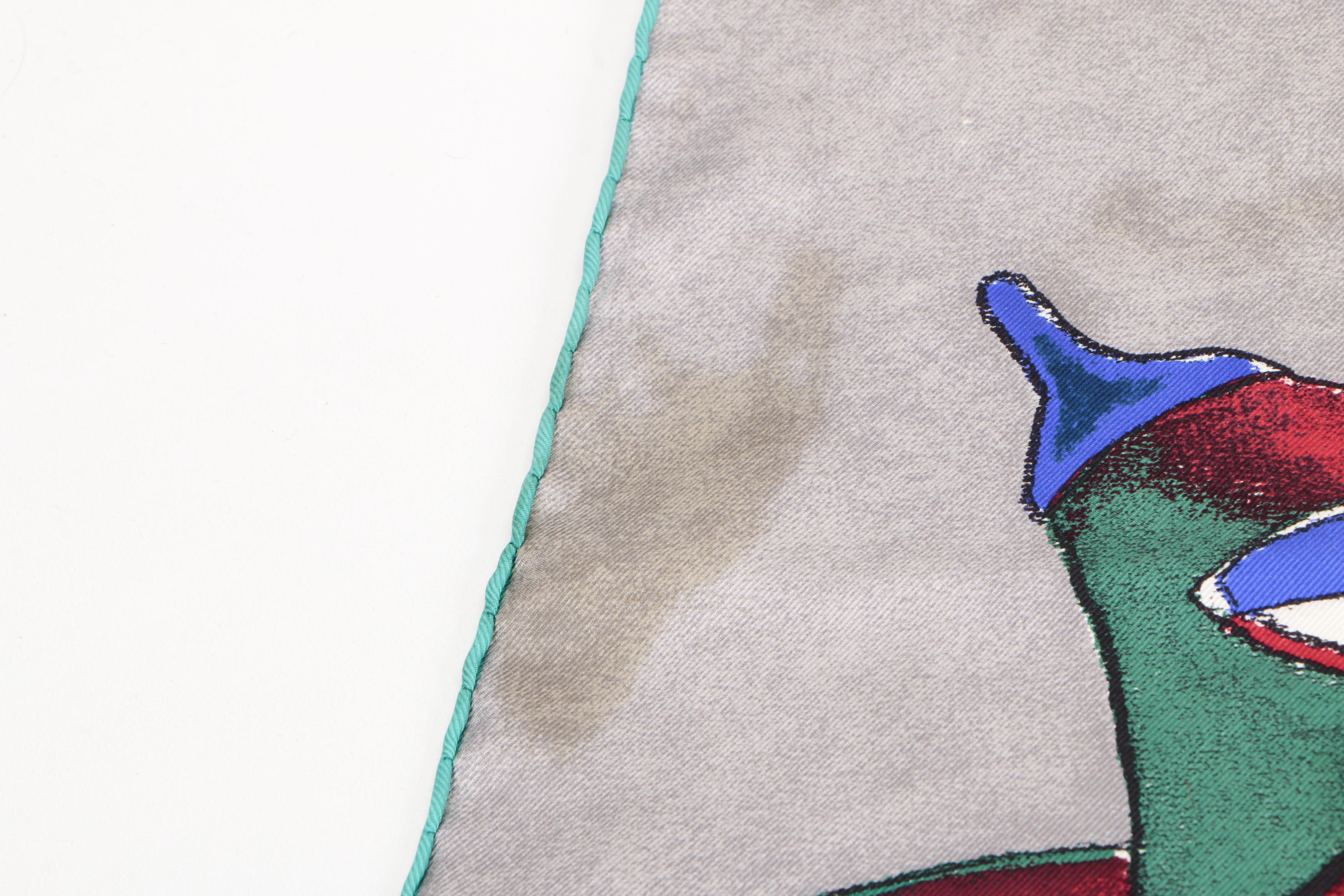 Louis Vuitton William Wilson "On the Road" Silk Scarf