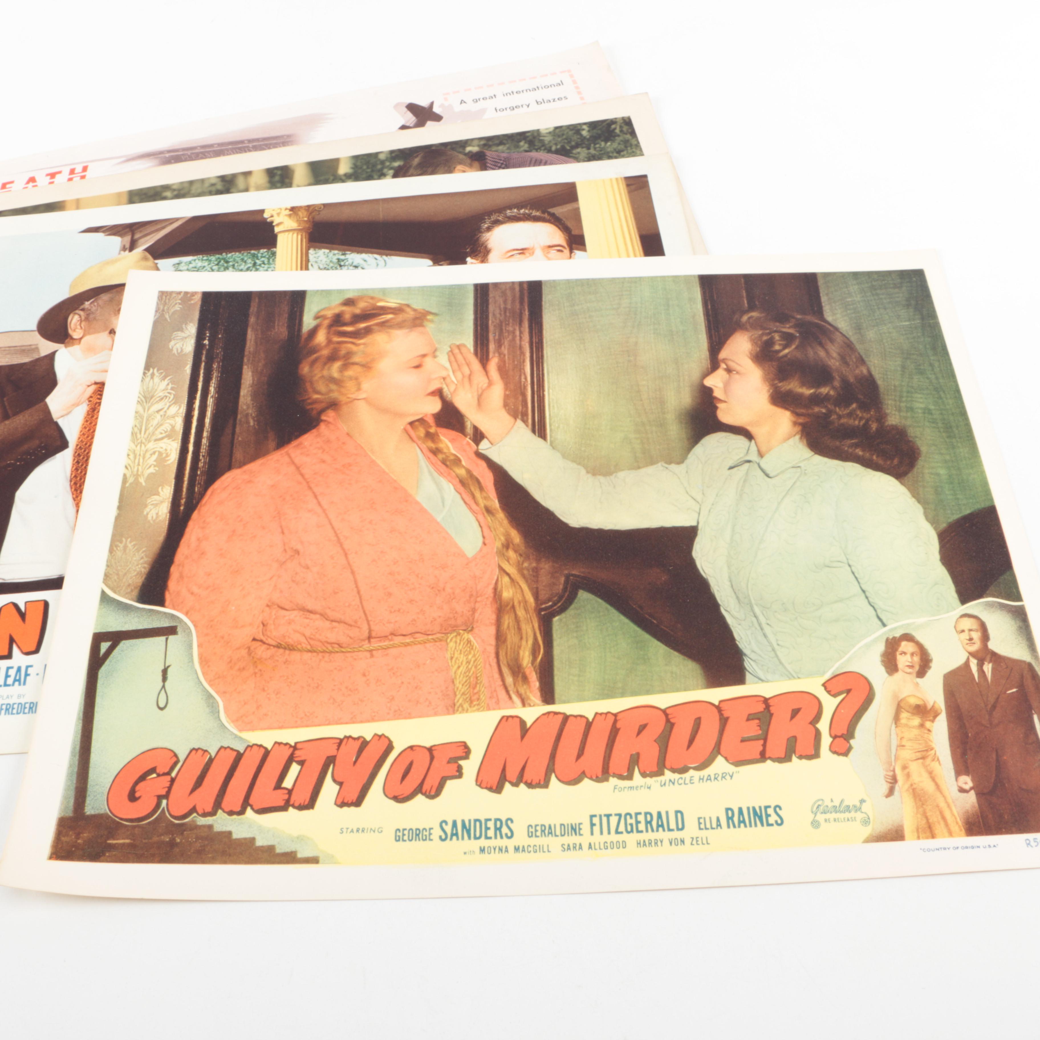 Vintage Movie Lobby Posters