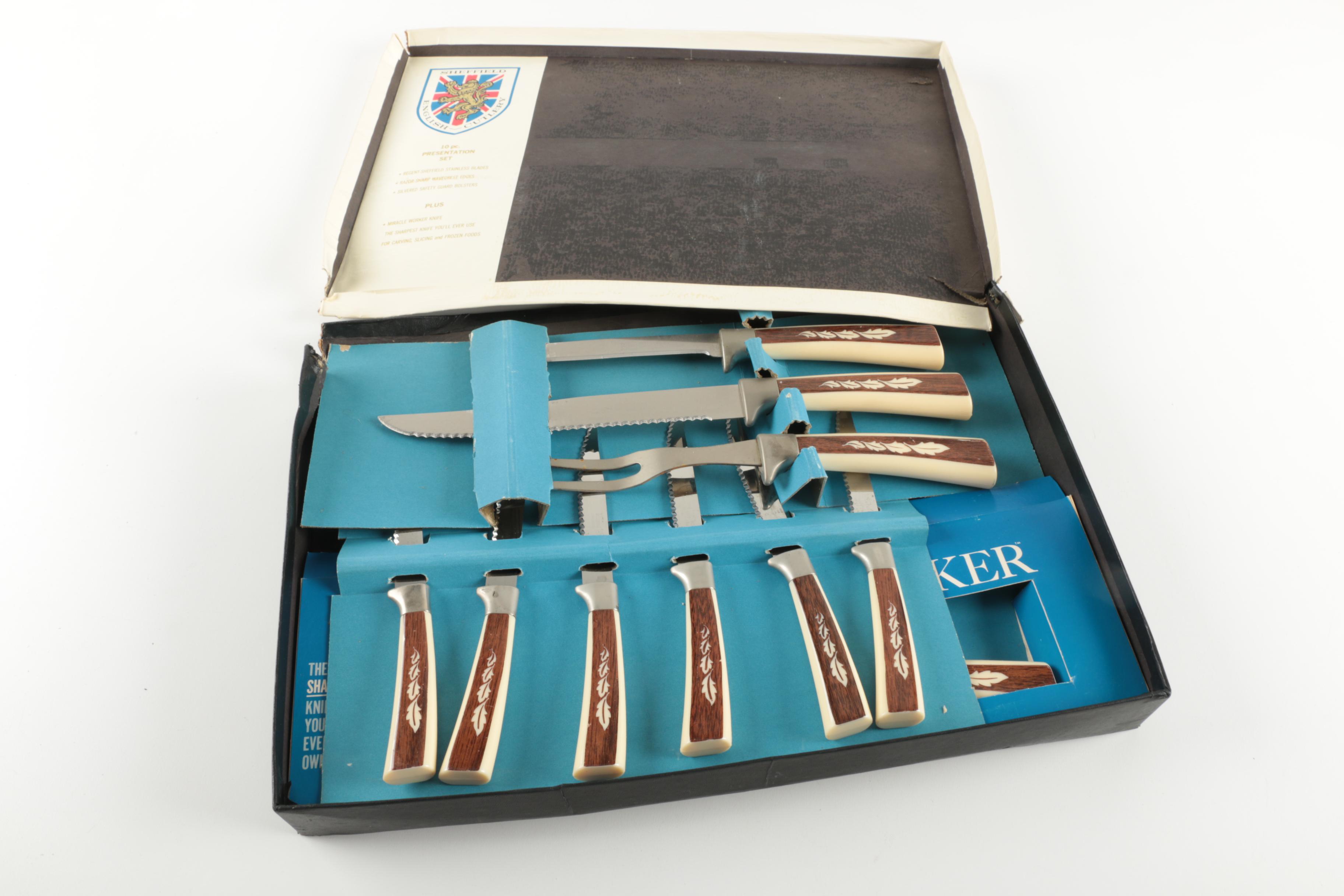Regent Cutlery Sheffield Carving Presentation Set