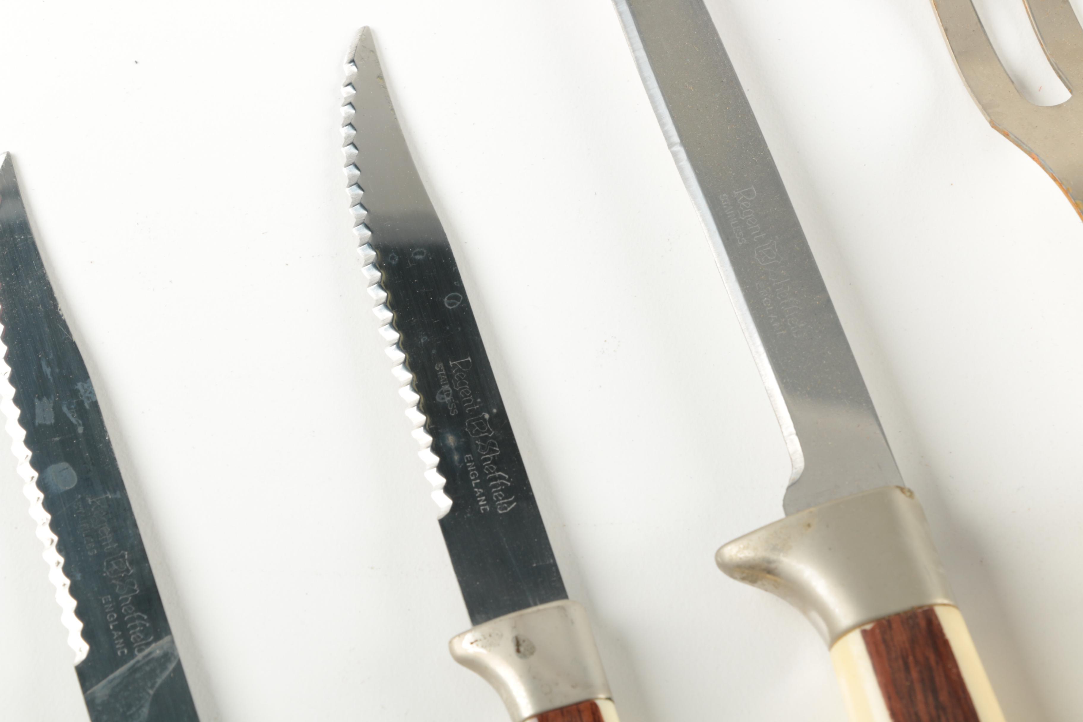 Regent Cutlery Sheffield Carving Presentation Set