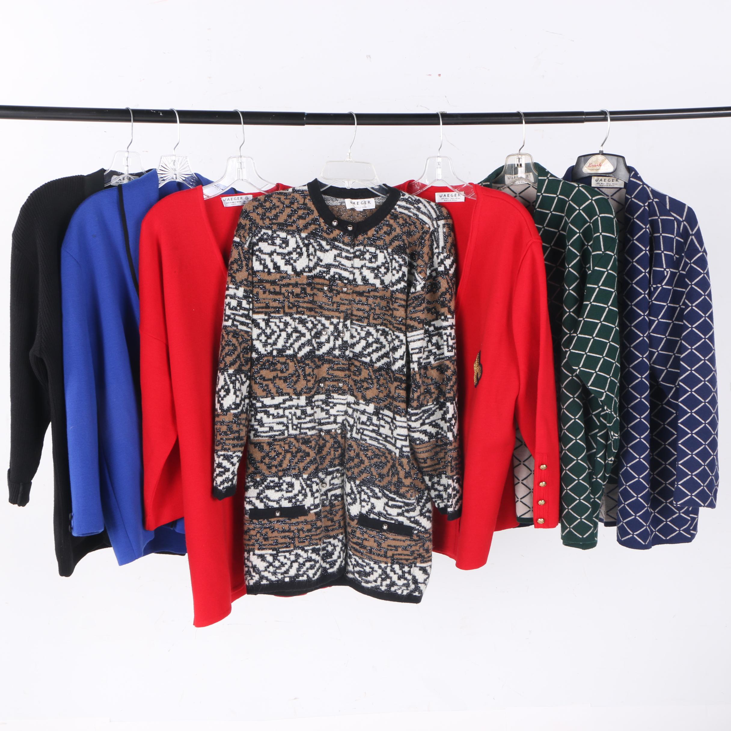 Assortment of Wool Cardigans by Jaeger