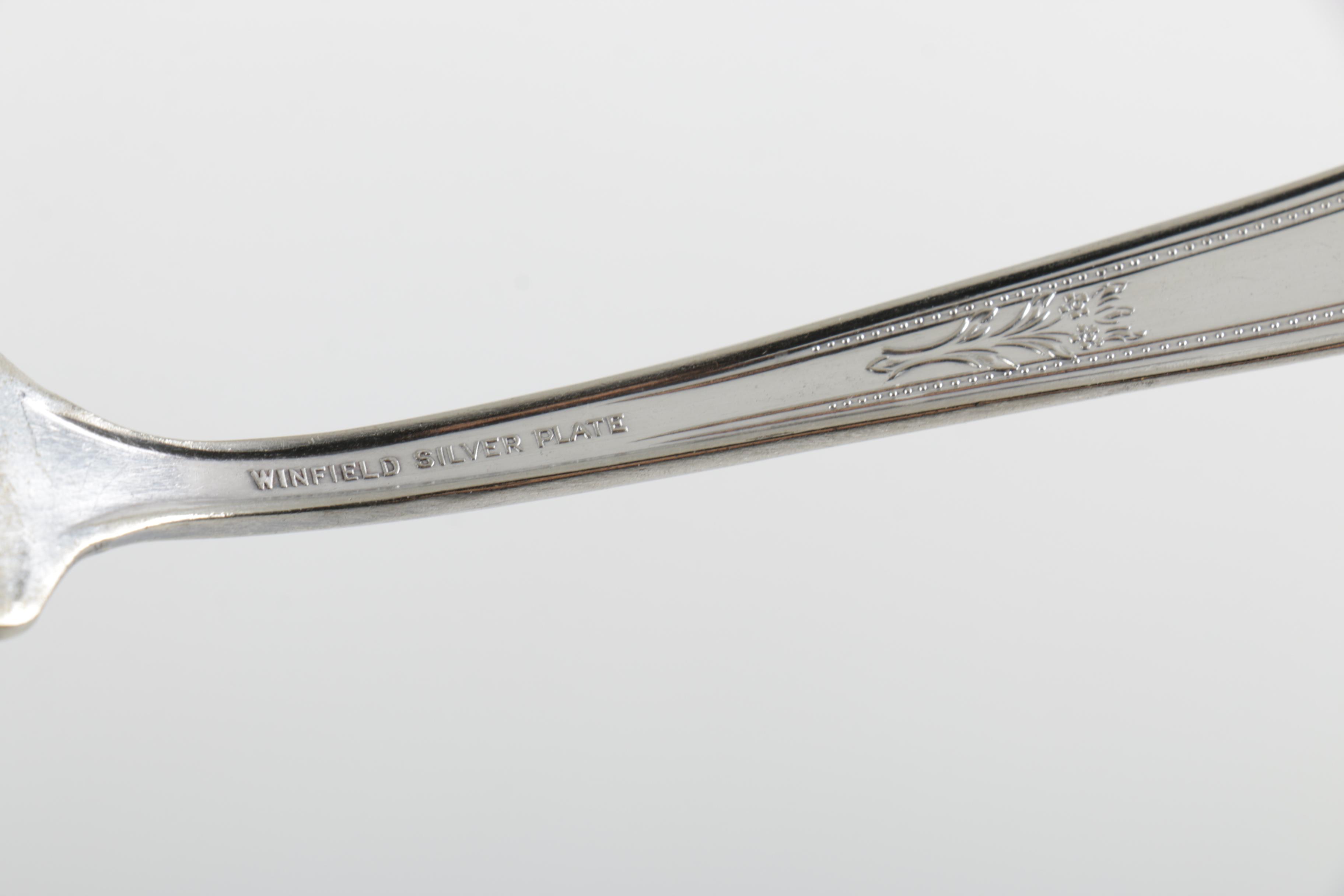 Winfield Assorted Silver Plate Flatware