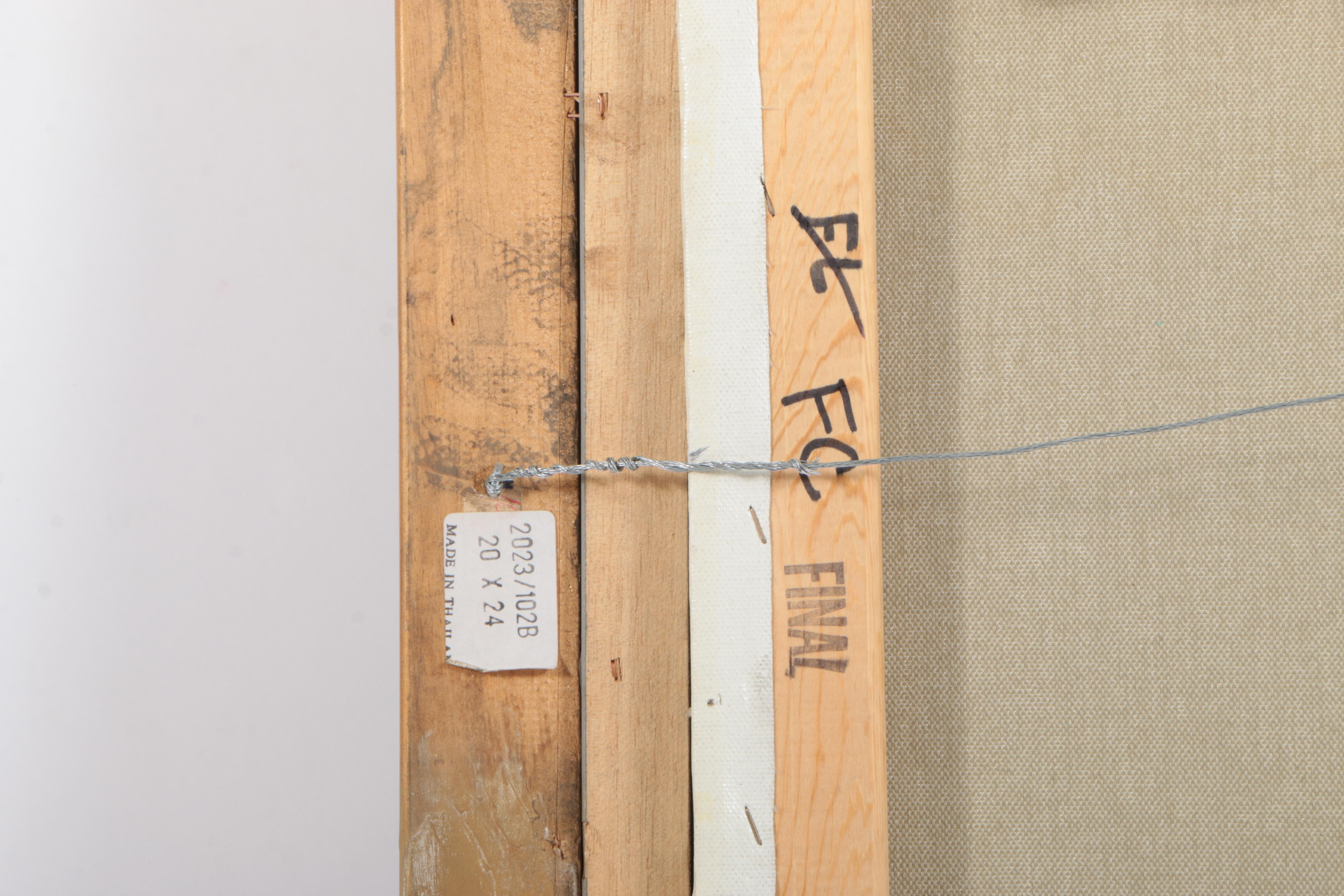 E. Veronese Oil Painting on Canvas of Still Life with Fruit and Wine