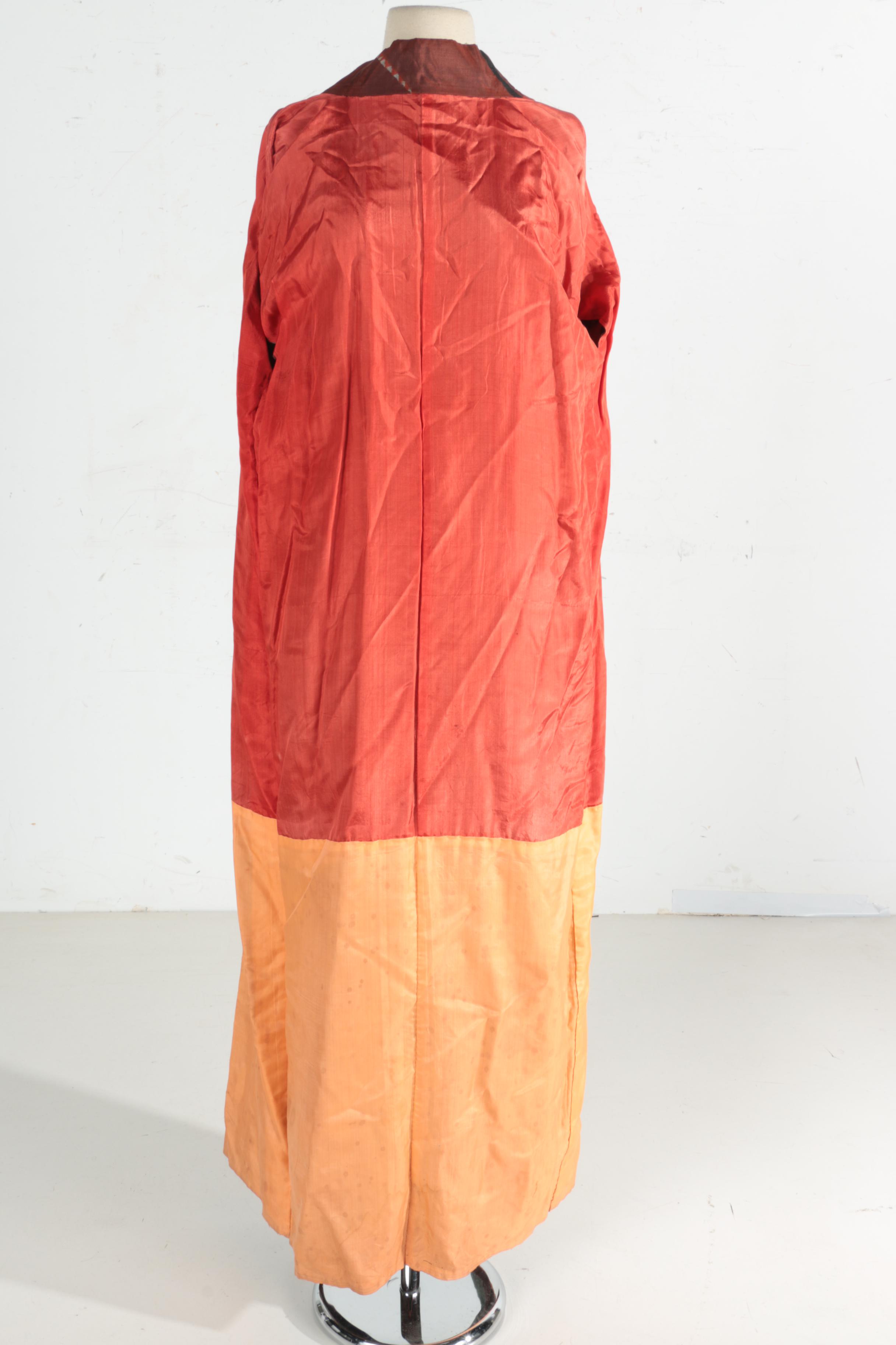 Vintage Silk Floral Kimono