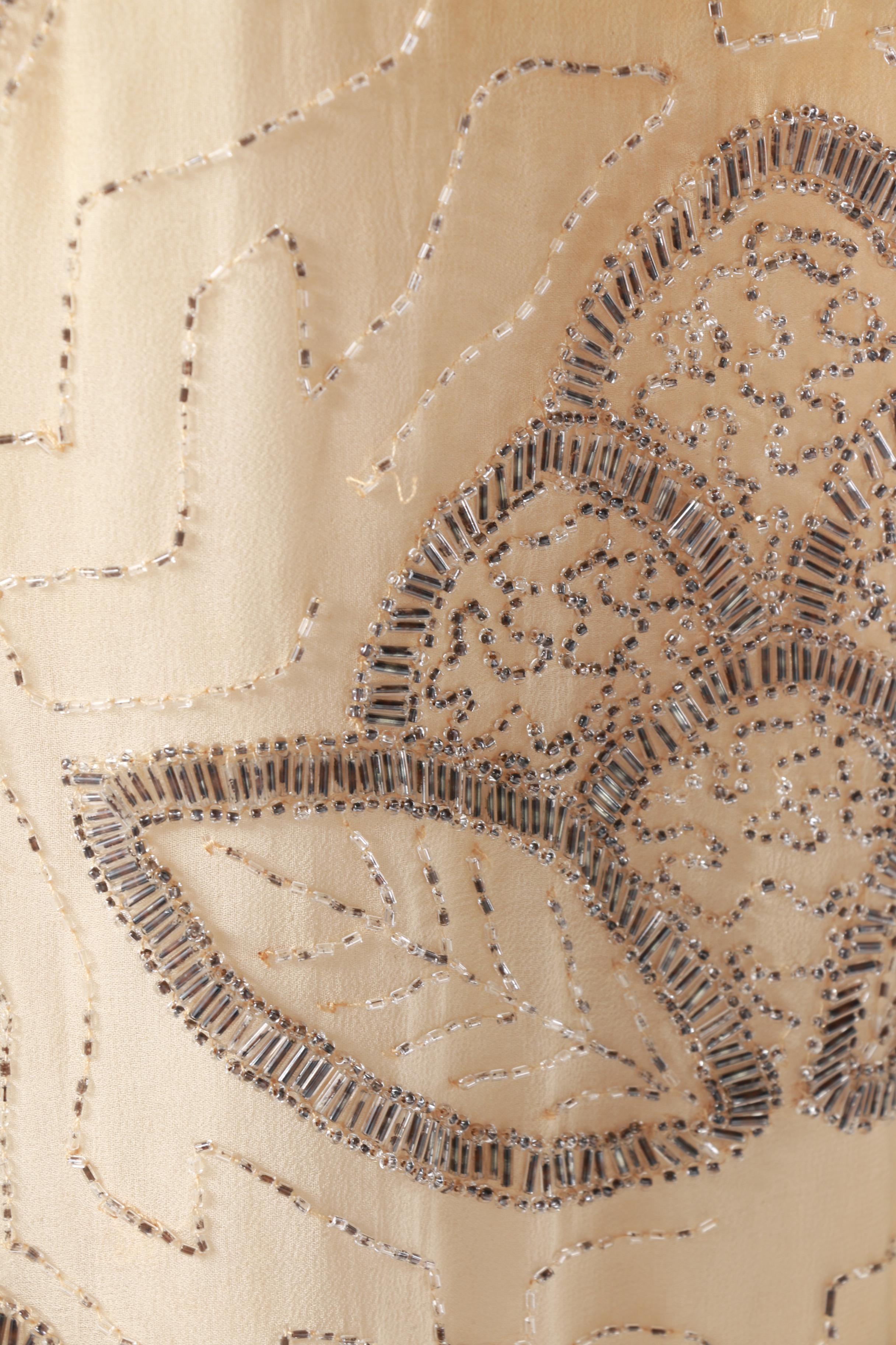 1920s Vintage Beaded Dress