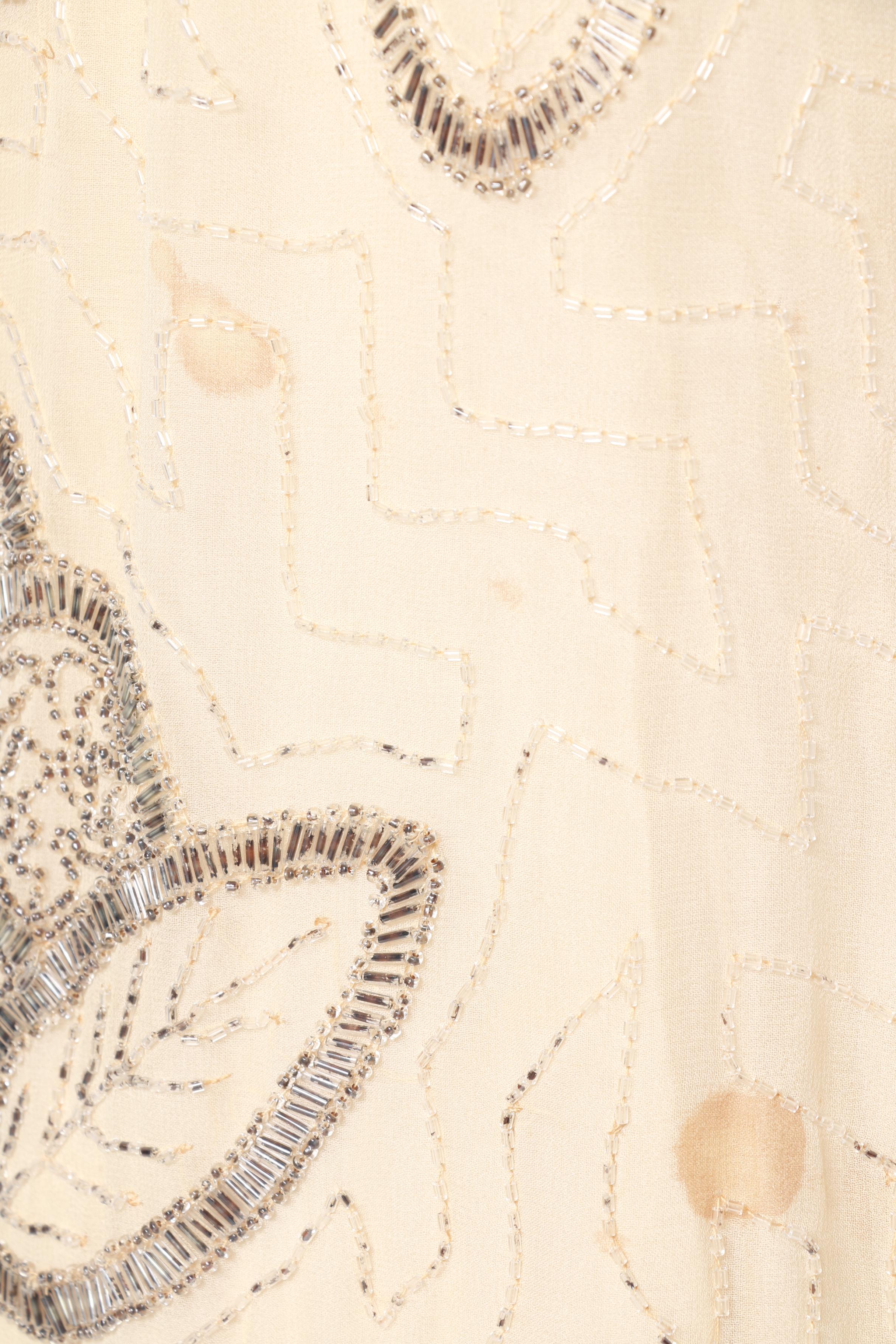 1920s Vintage Beaded Dress