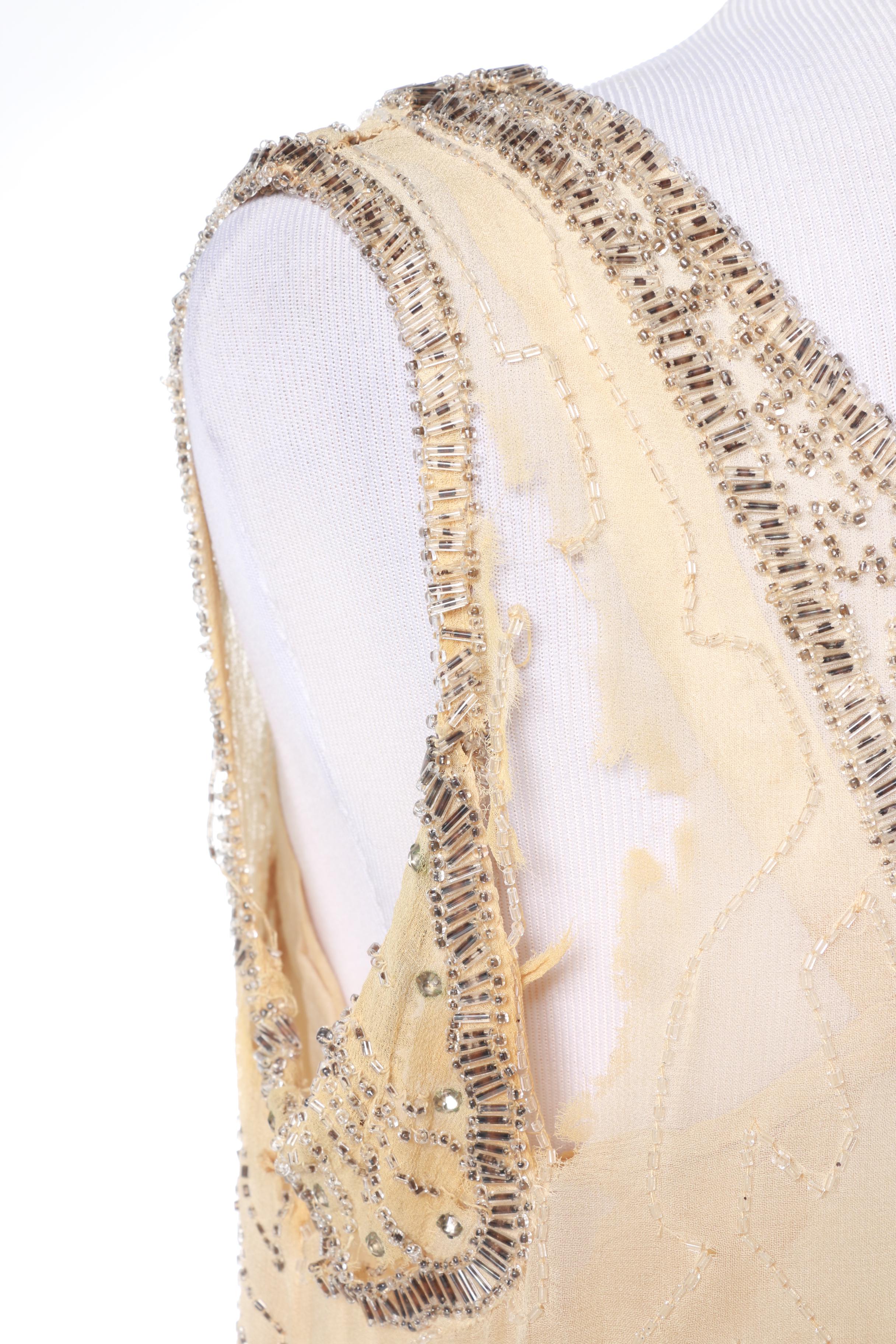 1920s Vintage Beaded Dress