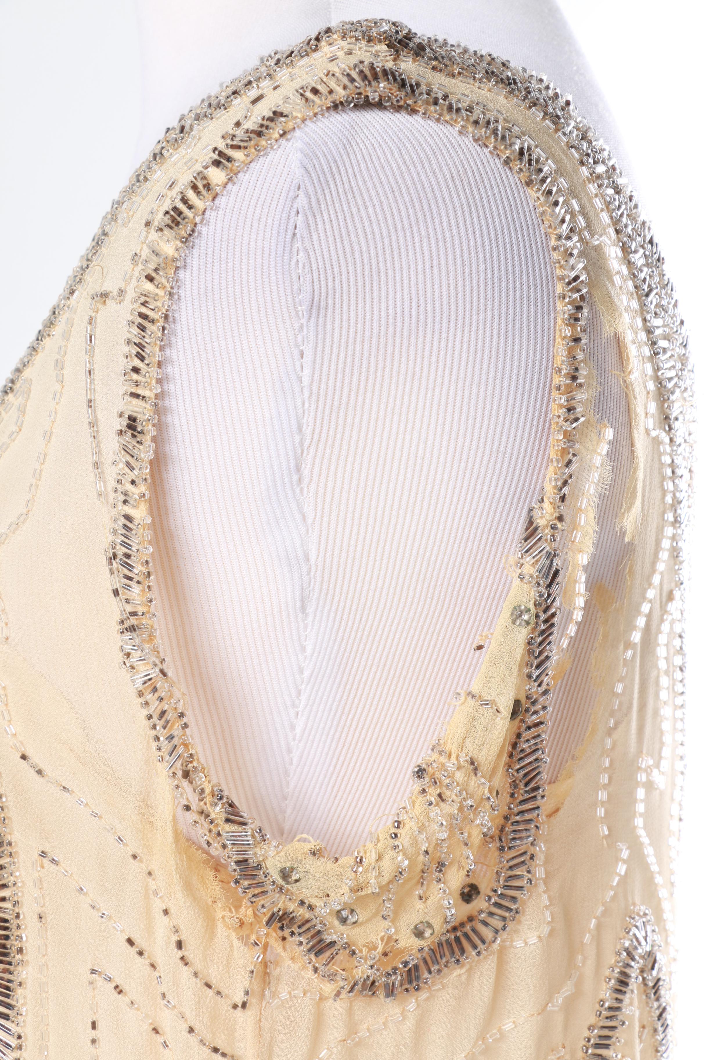 1920s Vintage Beaded Dress