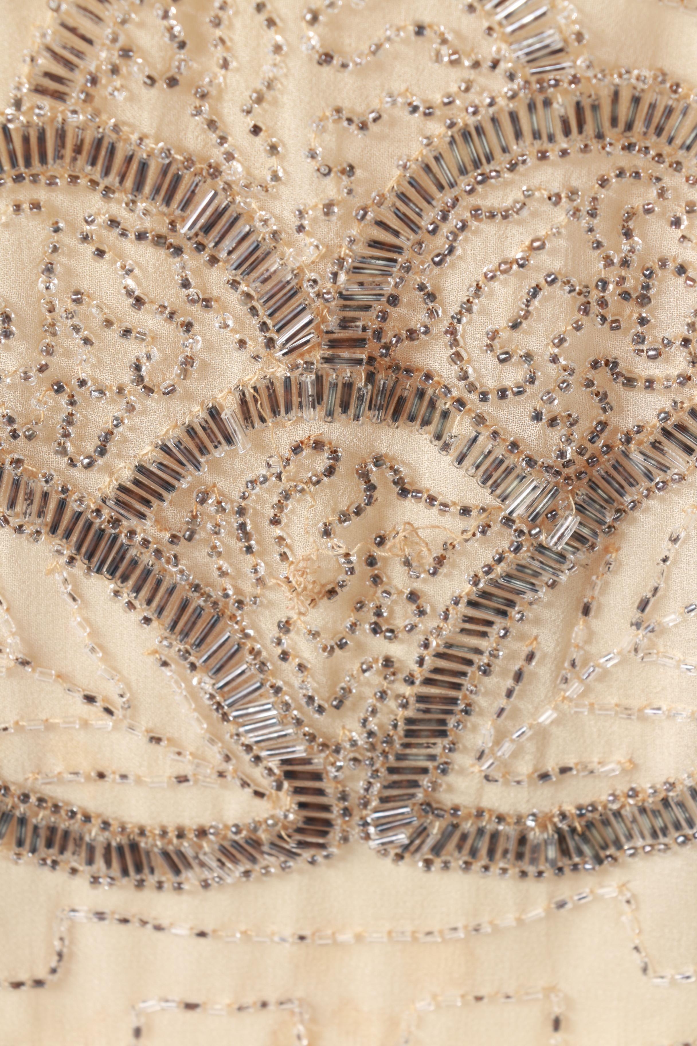 1920s Vintage Beaded Dress