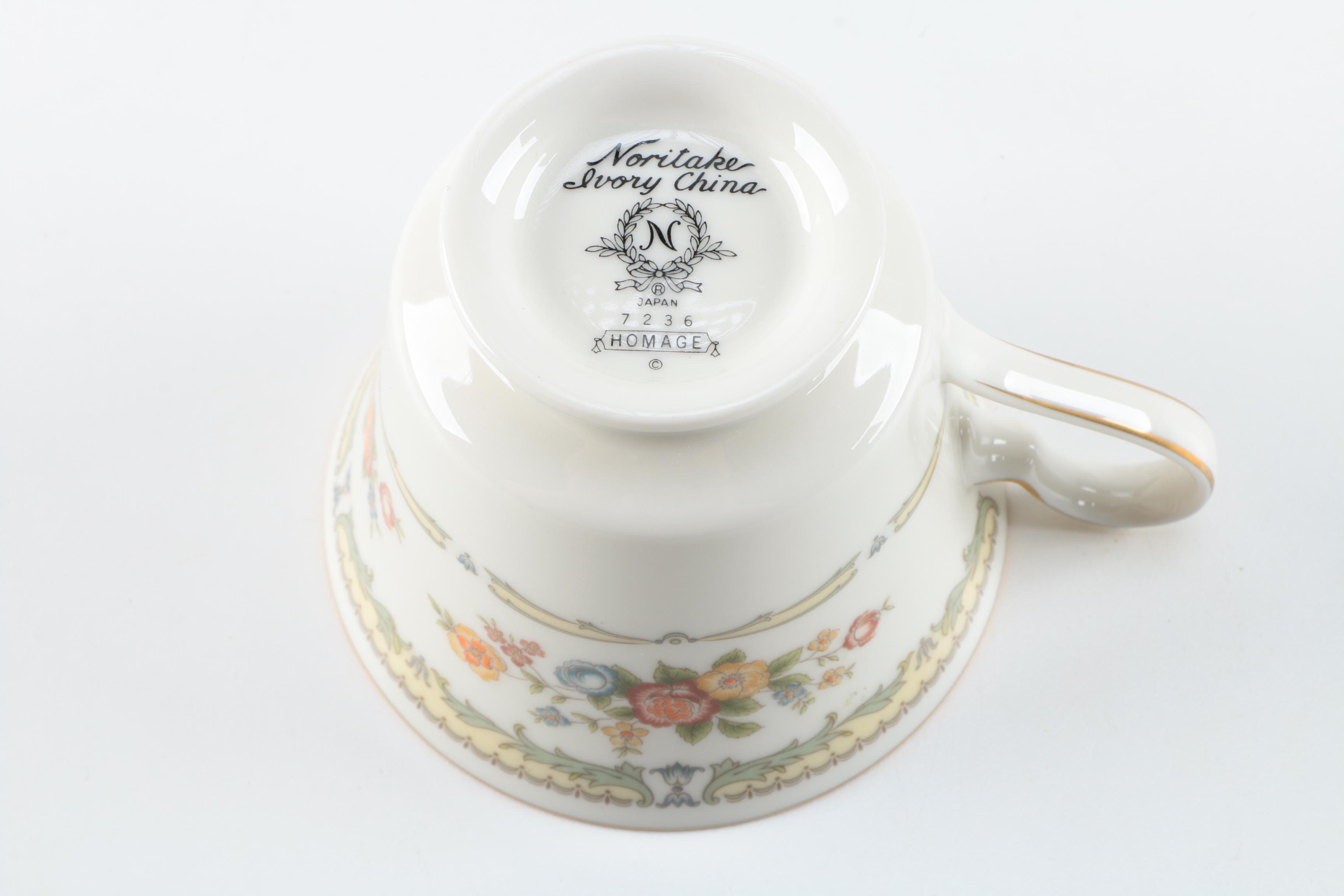 Noritake "Homage" Porcelain Tableware