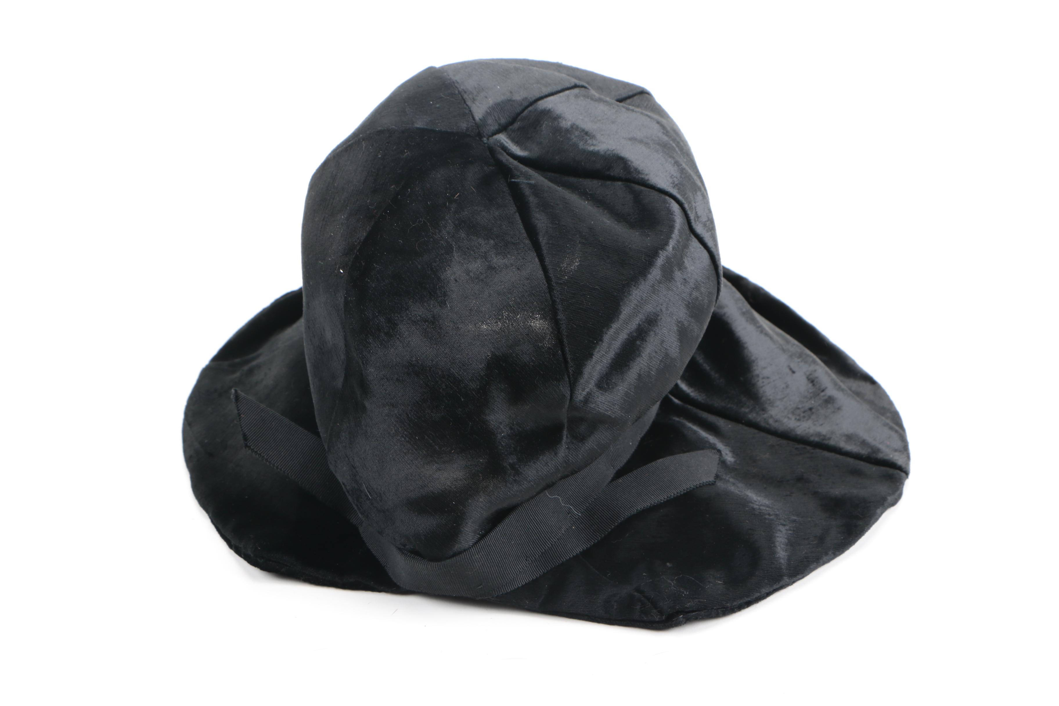 Women's Hats Including Mink Fur and Faux Fur Pieces