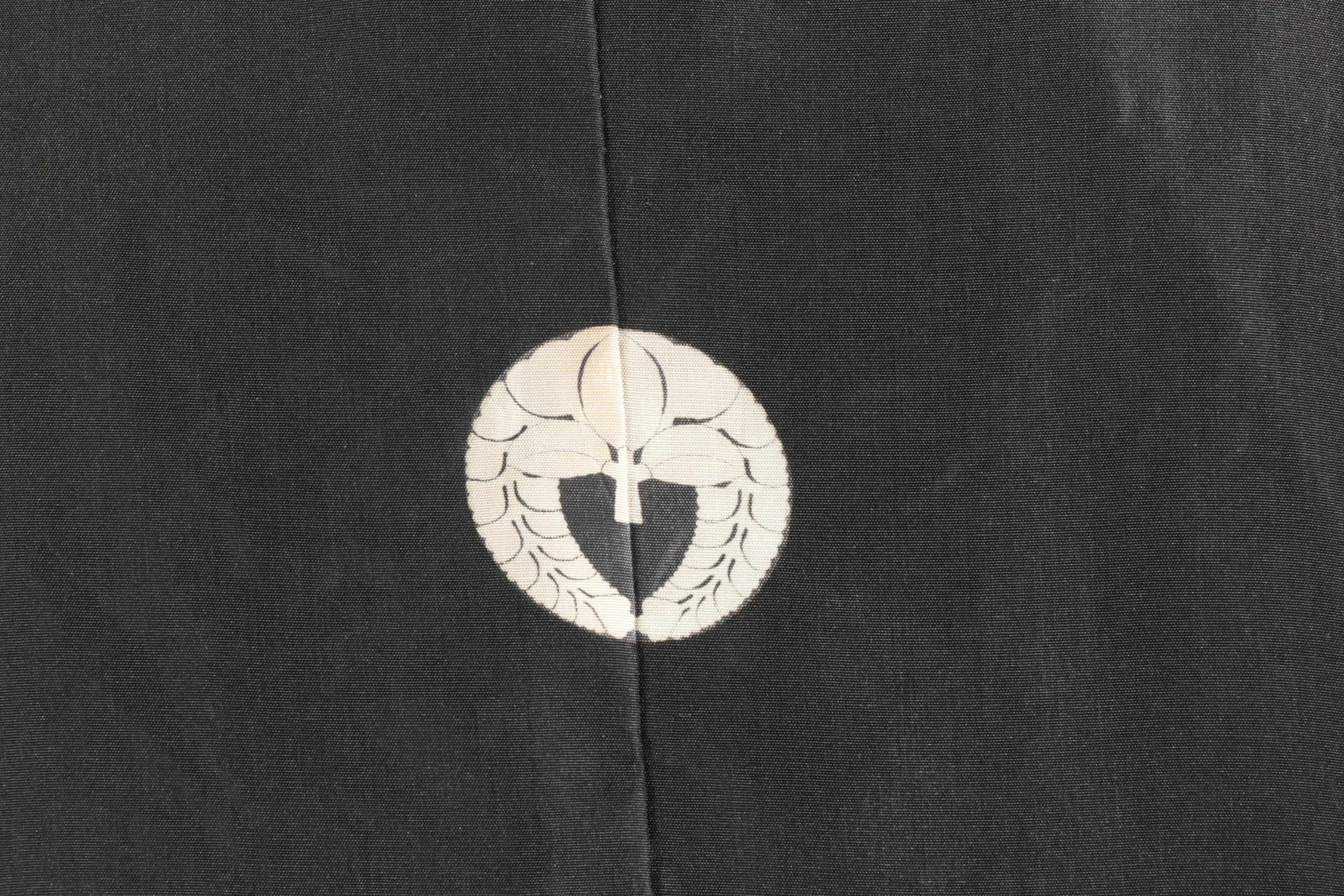 Asian Inspired Black Silk and Crepe Kimonos