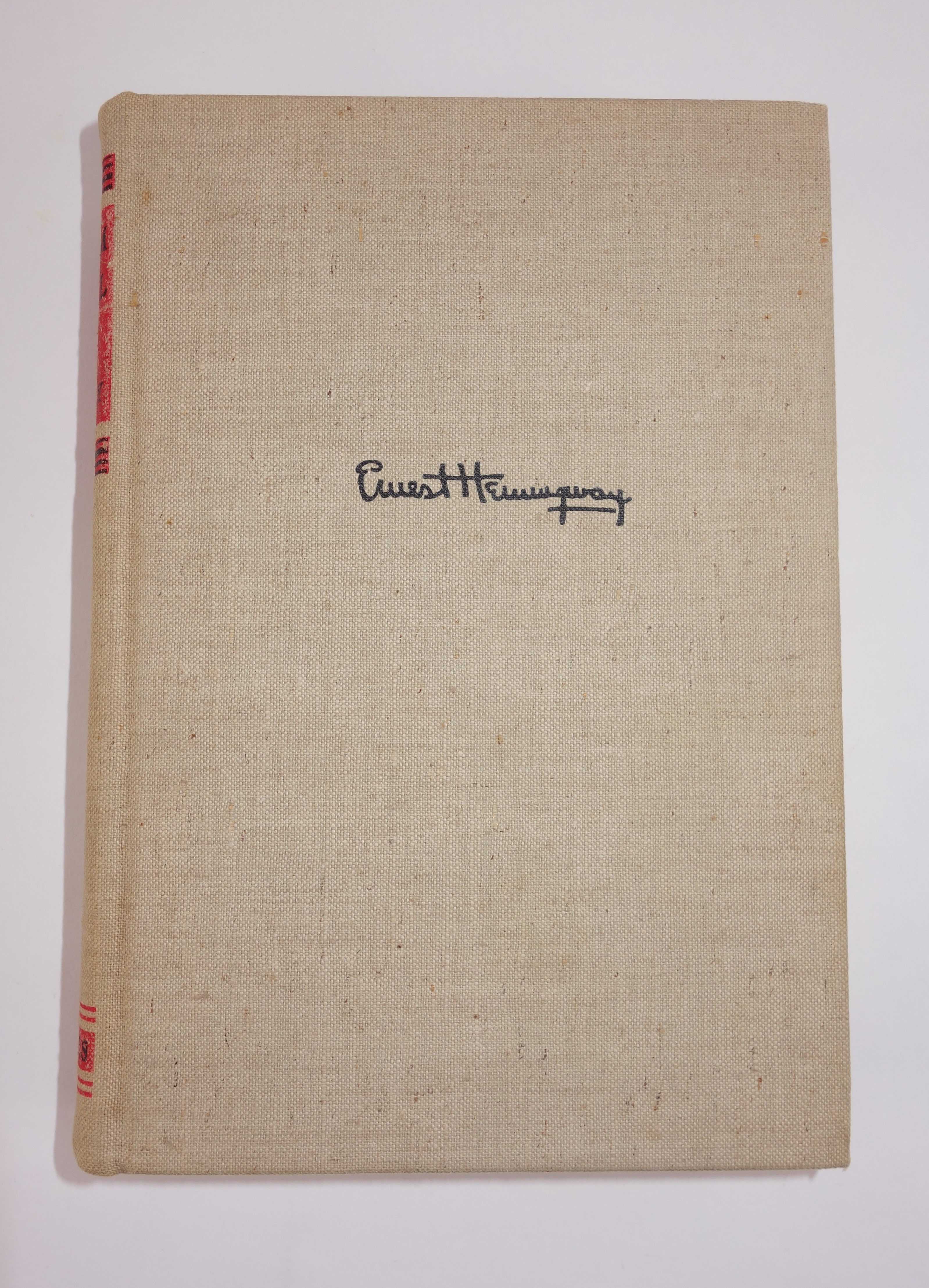 1940 "For Whom The Bell Tolls" by Ernest Hemingway